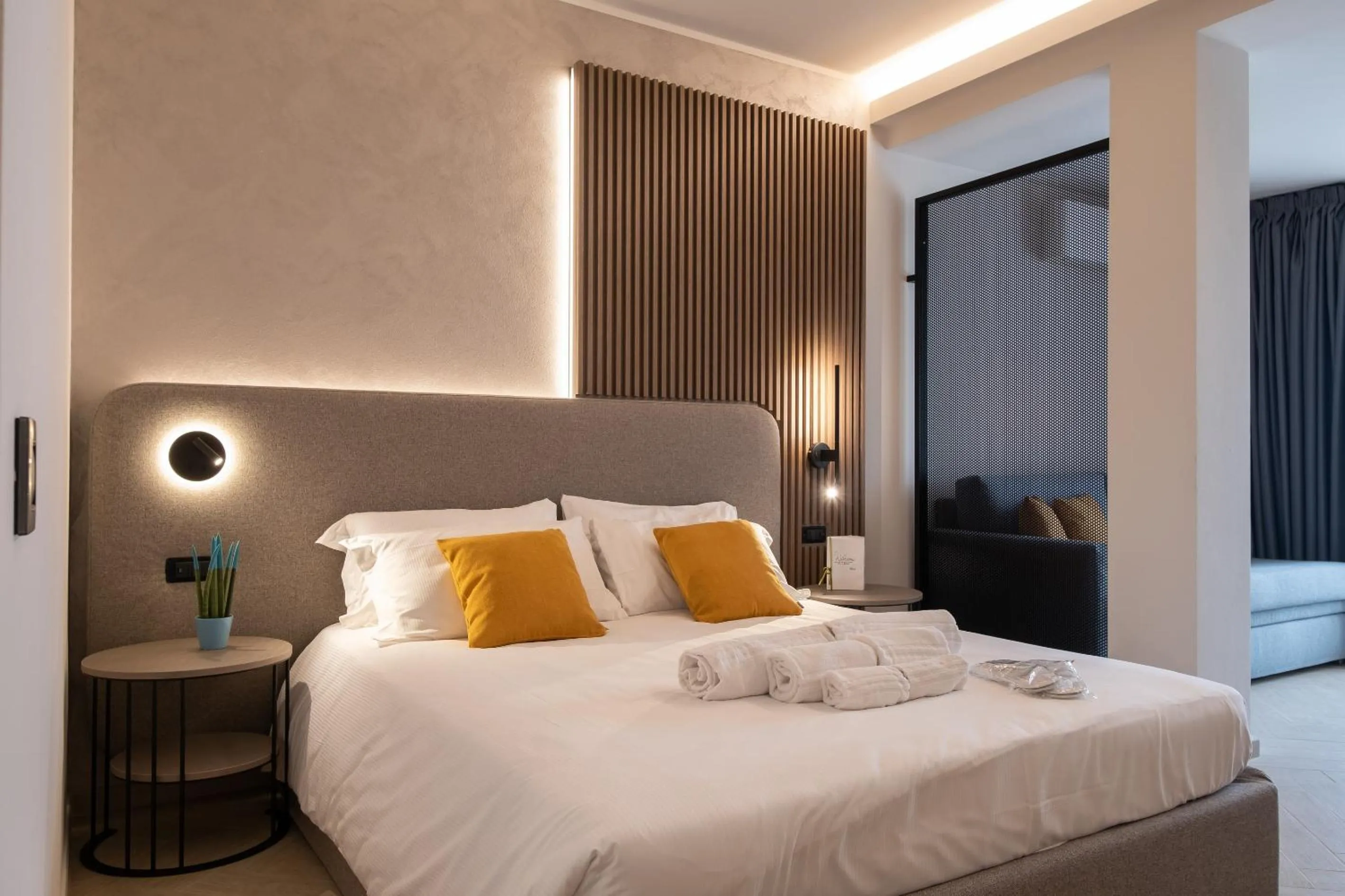 Bed in La Cipressina B&B