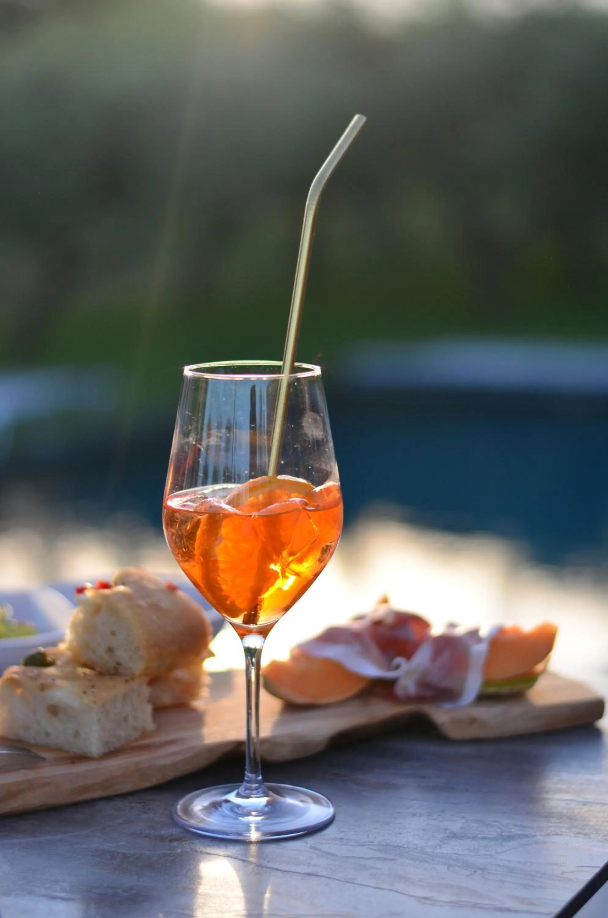 Food and drinks in La Cipressina B&B