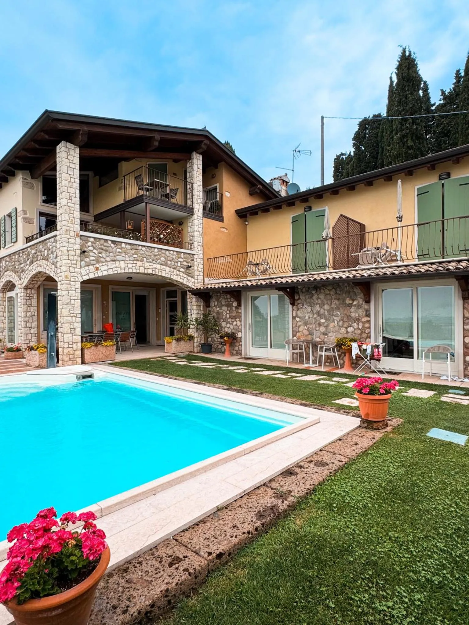 Property building in La Cipressina B&B