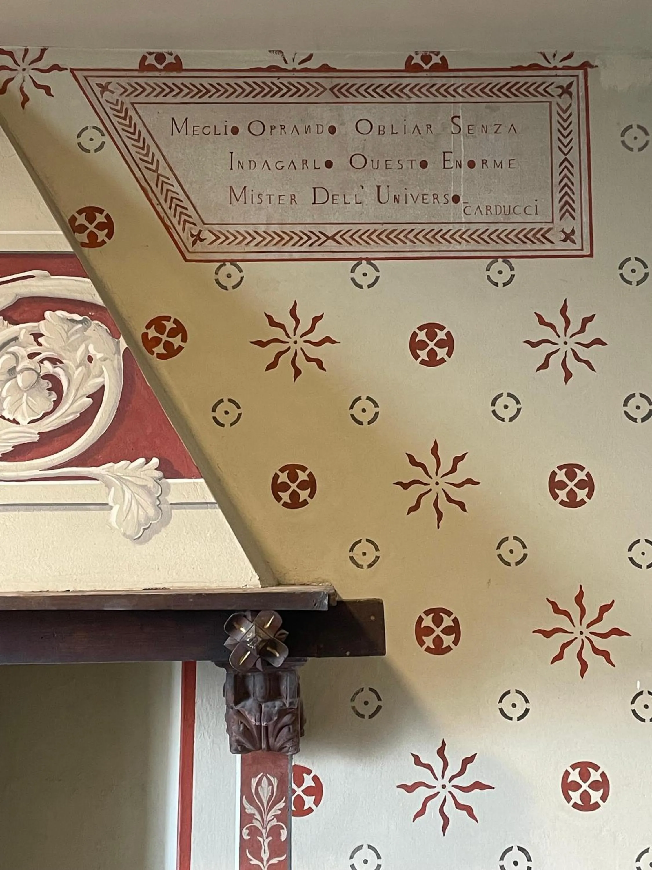 Decorative detail in Villa Angelina