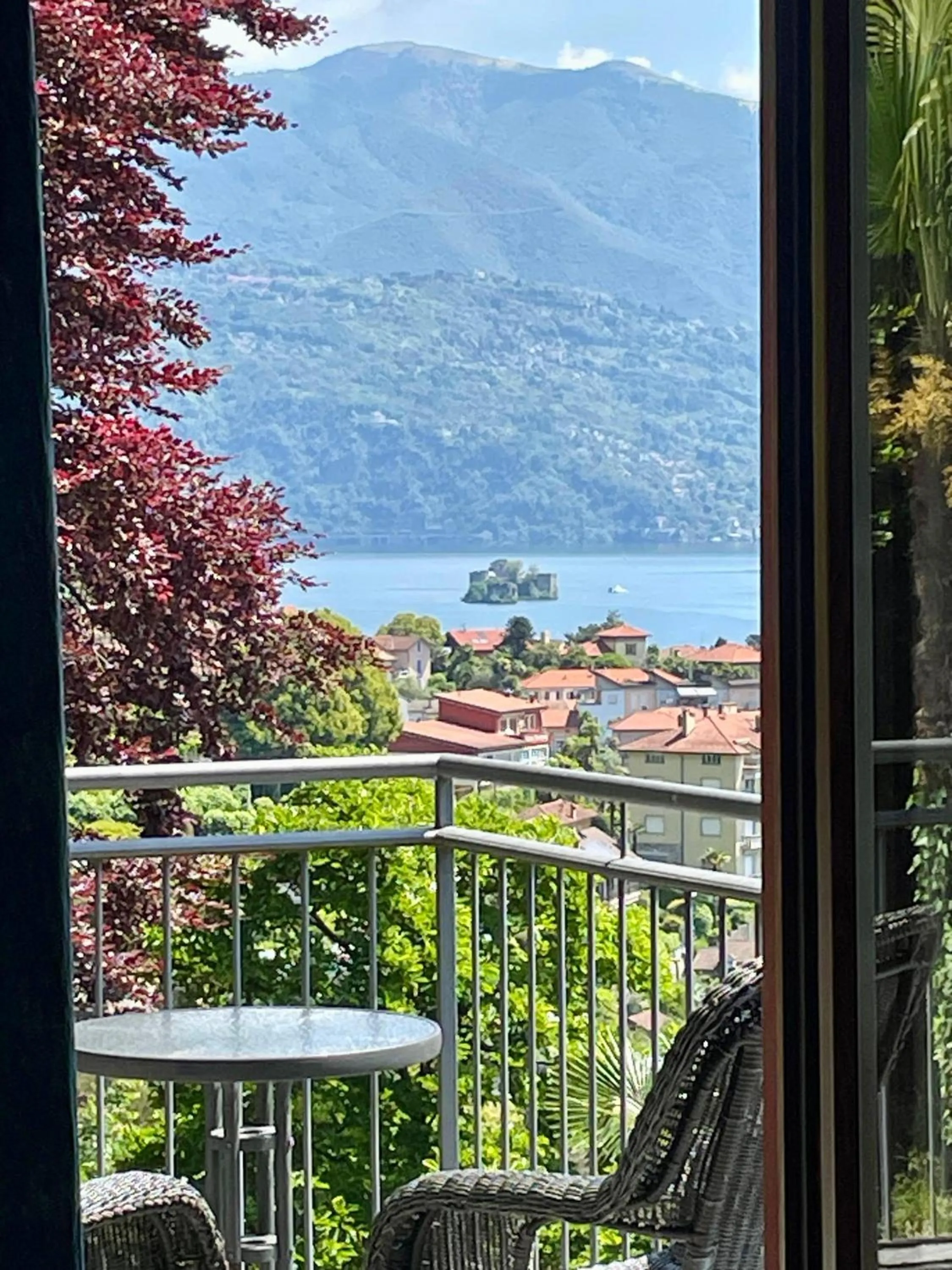 Lake view in Villa Angelina