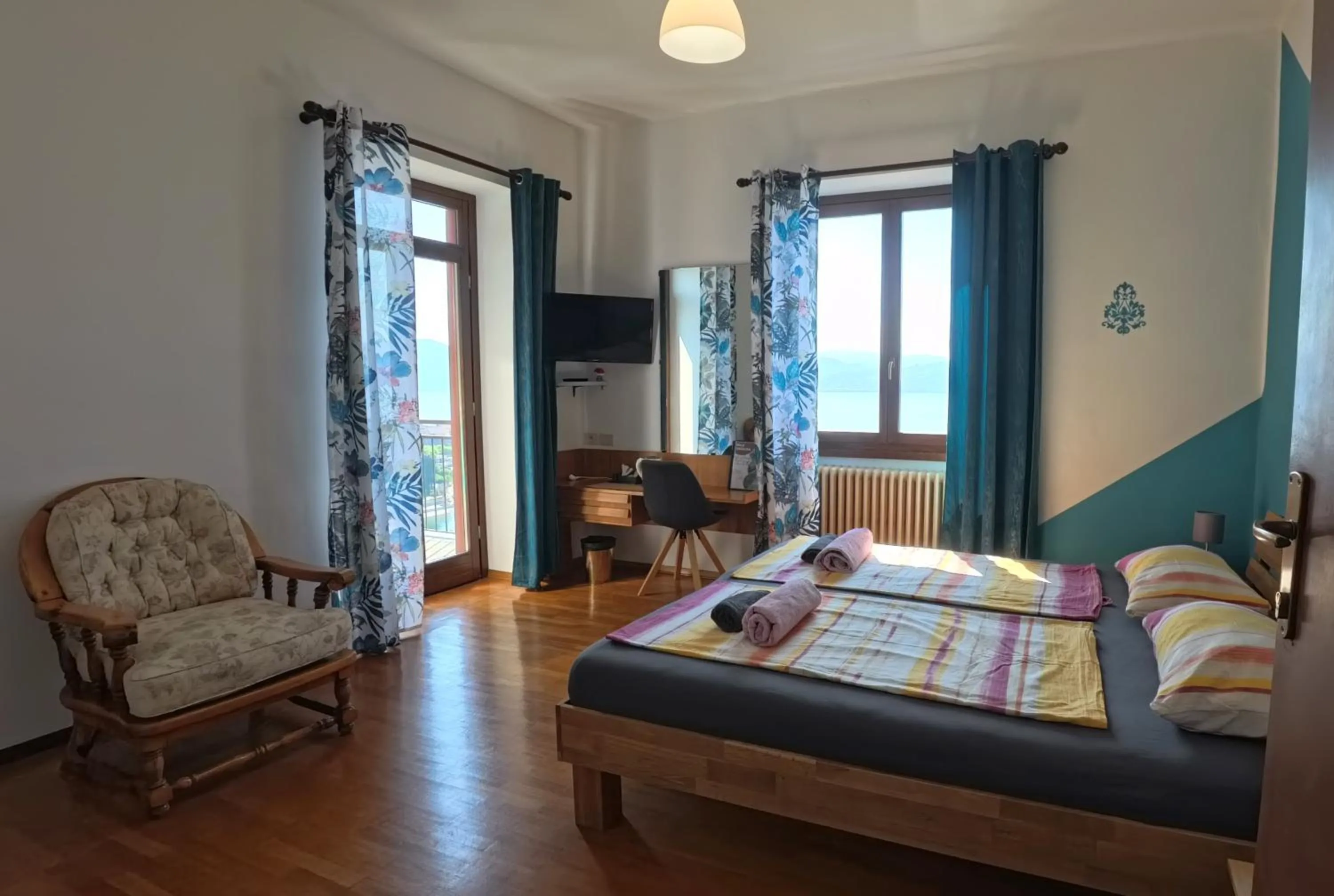 Bedroom, Bed in Villa Angelina