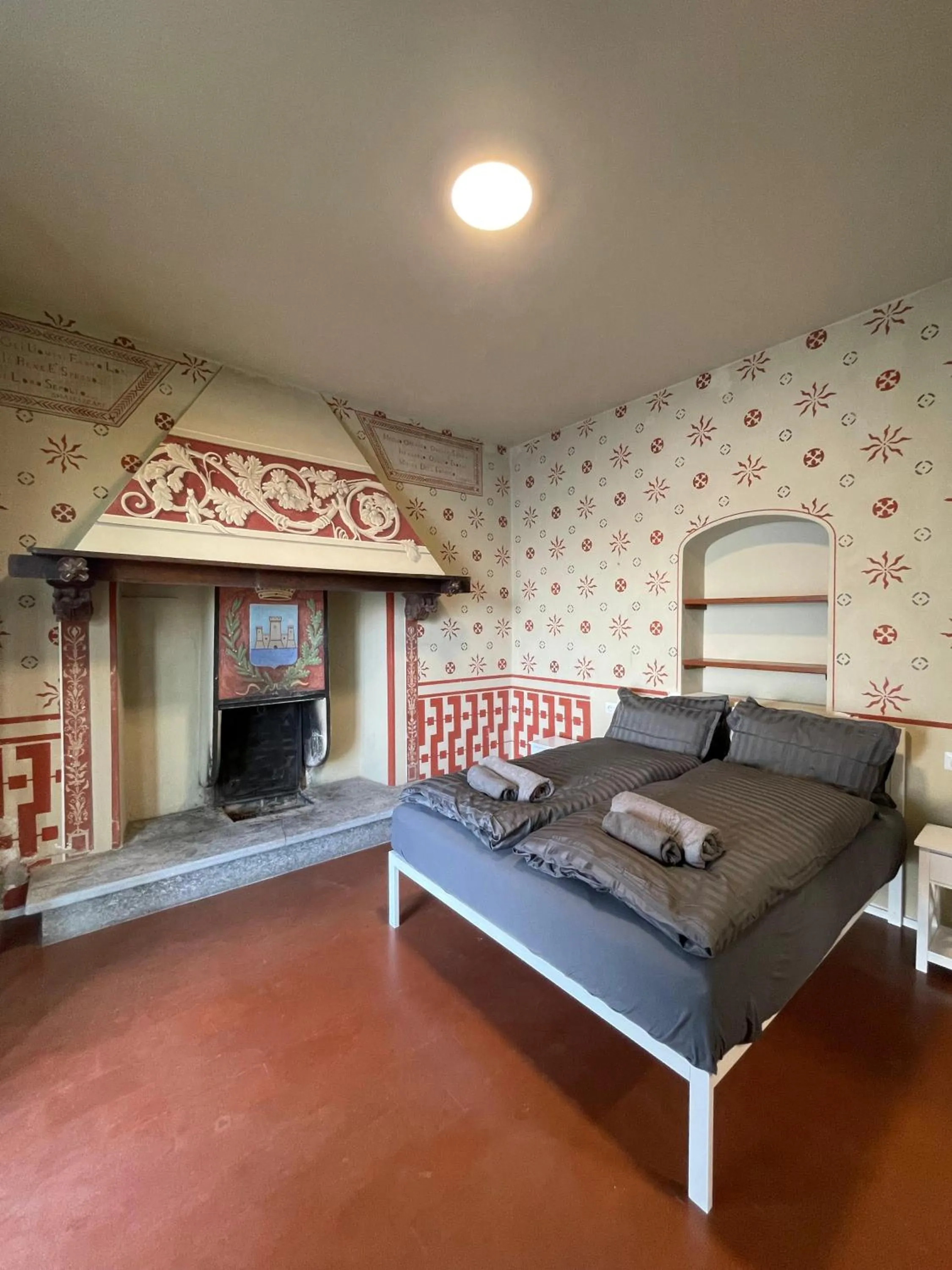 Bedroom, Bed in Villa Angelina