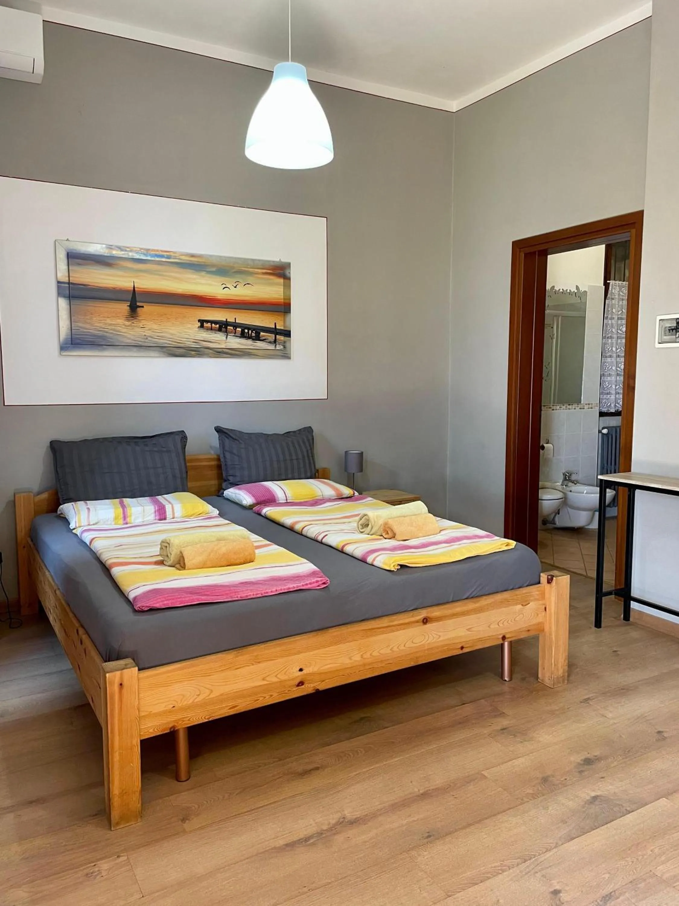 Bedroom, Bed in Villa Angelina