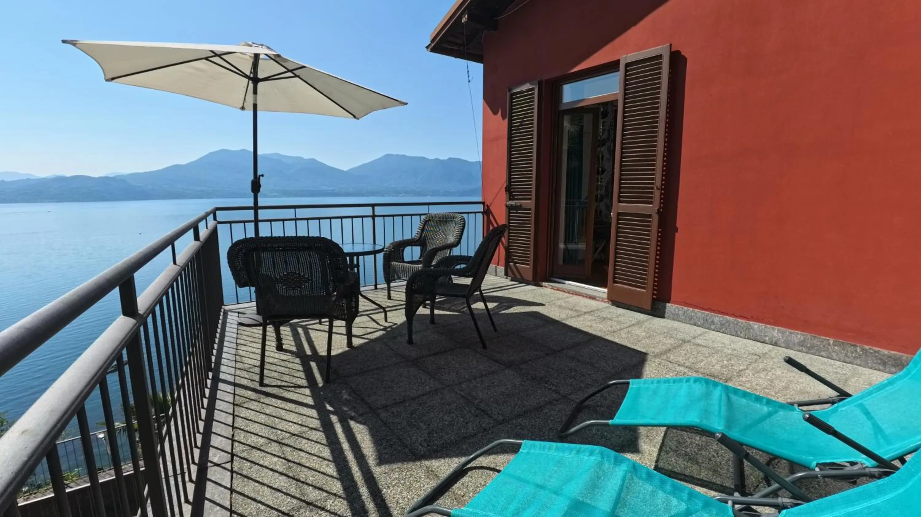 Balcony/Terrace in Villa Angelina