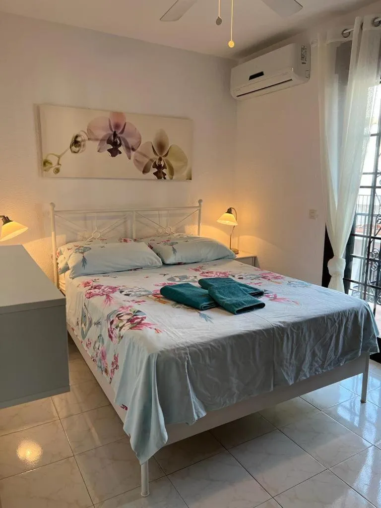 Bed in Pueblo Andaluz Nerja