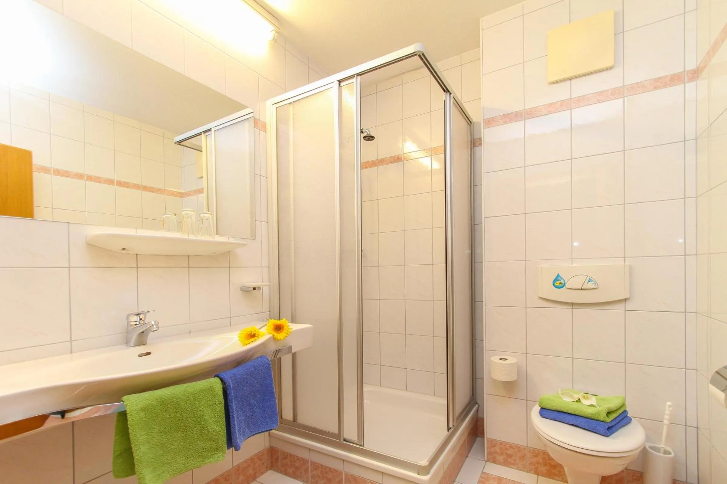 Bathroom in Landgasthof Seisenbergklamm