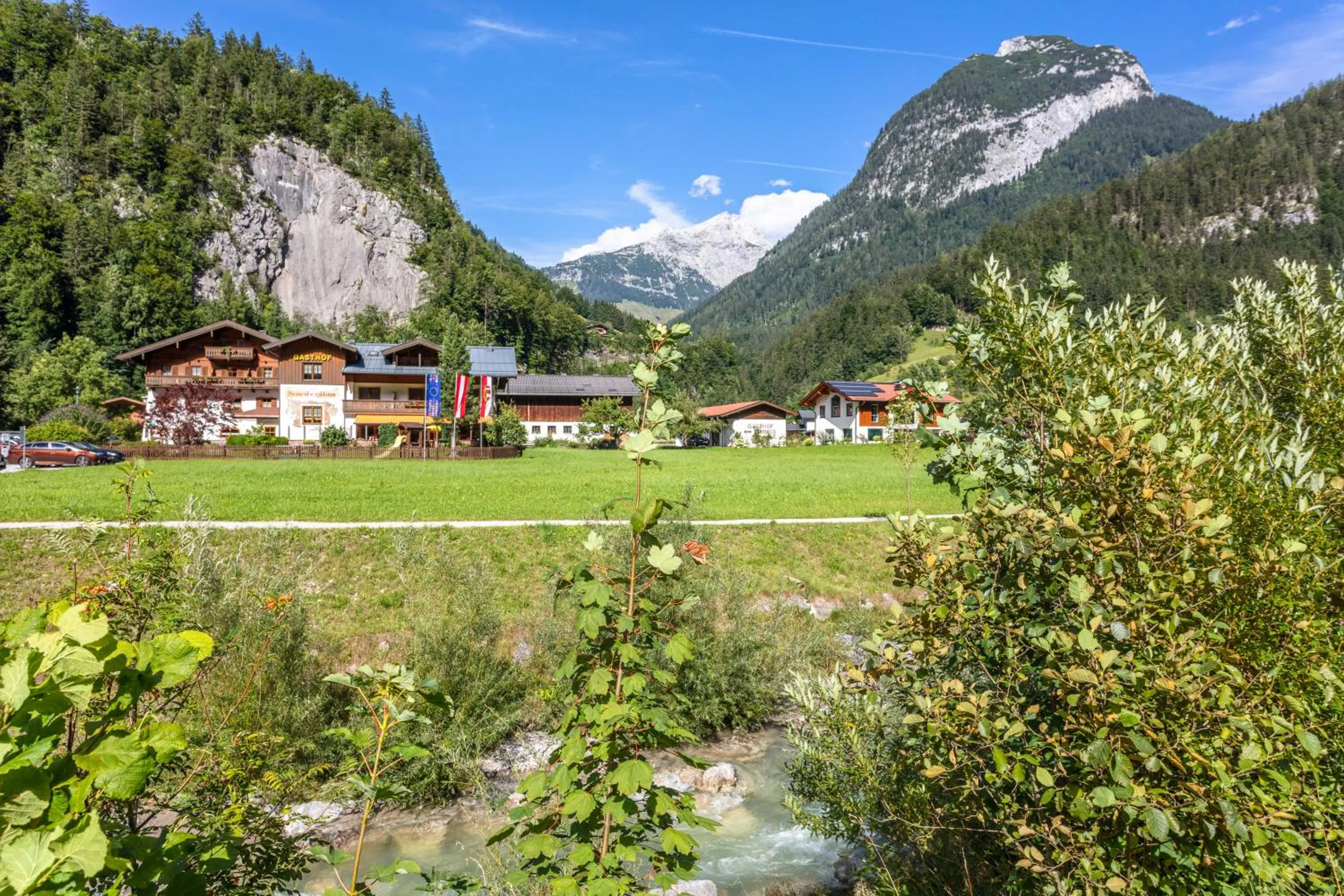 Property building in Landgasthof Seisenbergklamm
