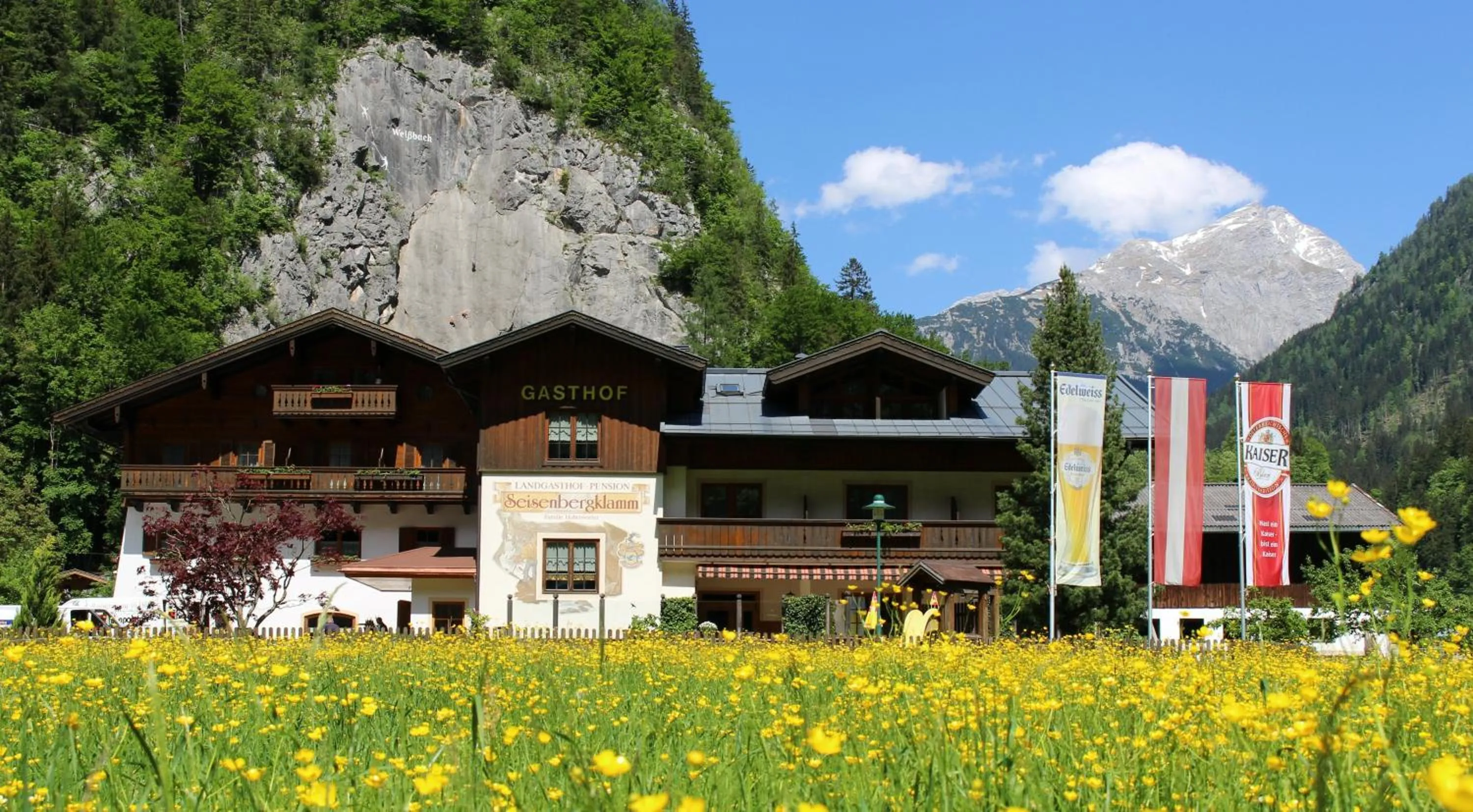 Facade/entrance in Landgasthof Seisenbergklamm