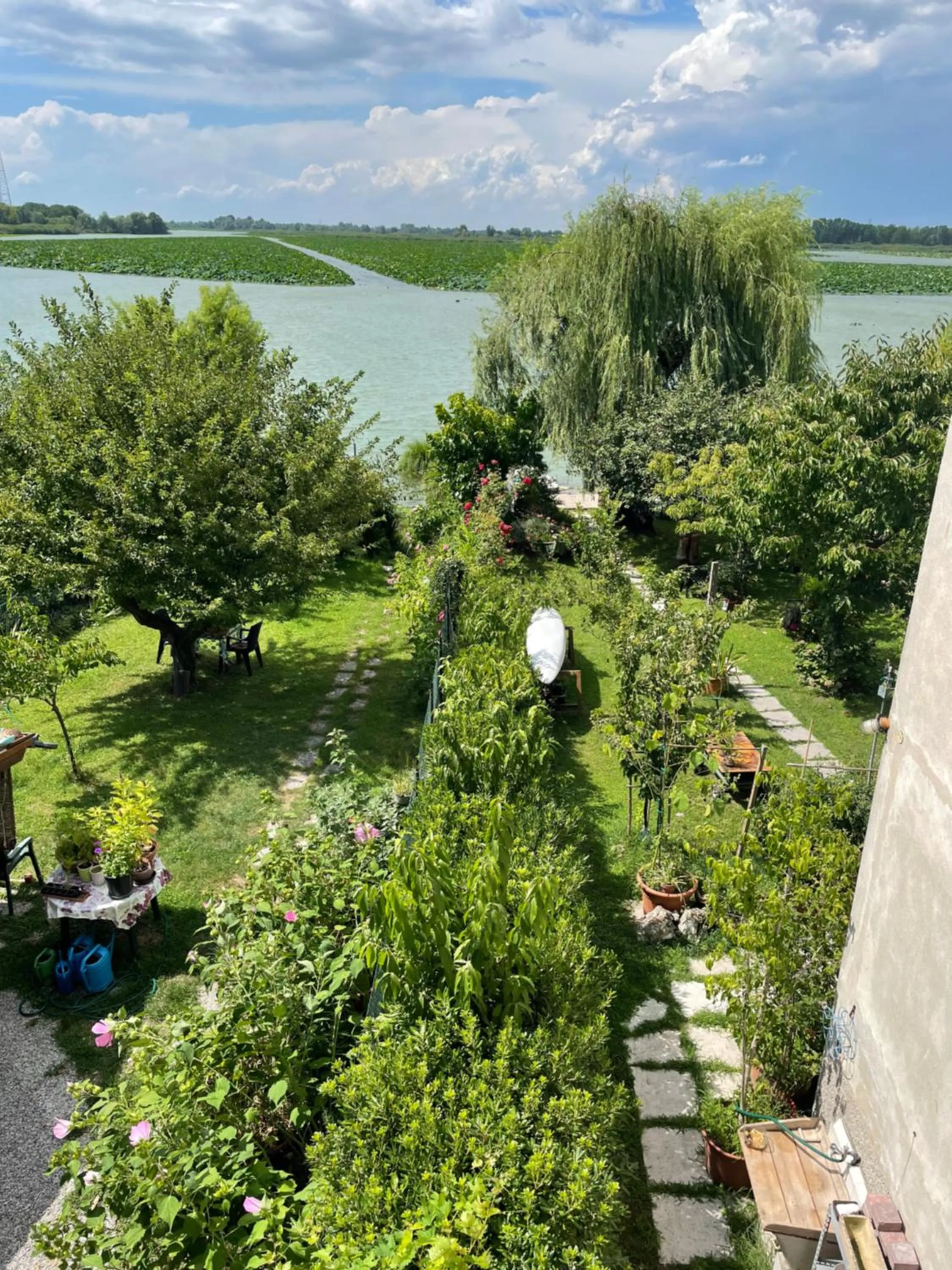 Garden in B&B Casanonni Borgo Angeli