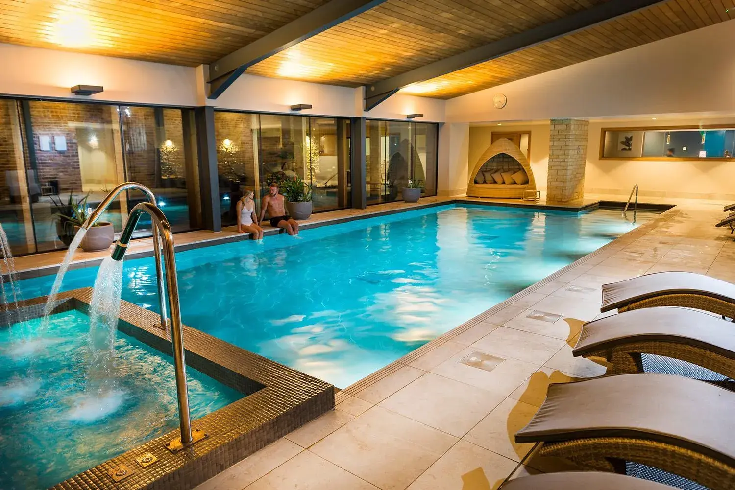 Swimming pool in Hatherley Manor Hotel & Spa Swimming pool in Hatherley Manor Hotel & Spa