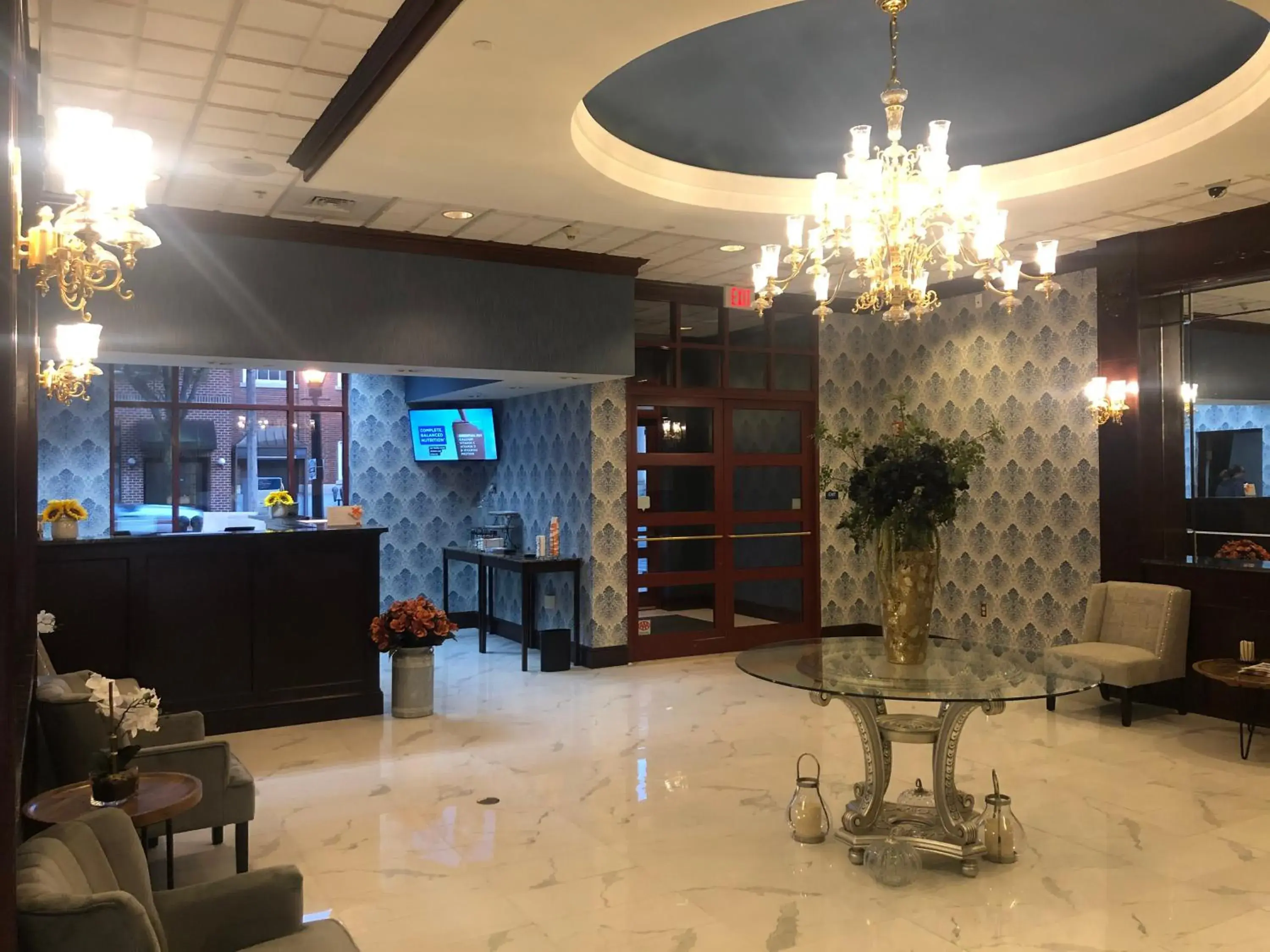Lobby or reception in Clarion Hotel & Suites University-Shippensburg Lobby or reception in Clarion Hotel & Suites University-Shippensburg