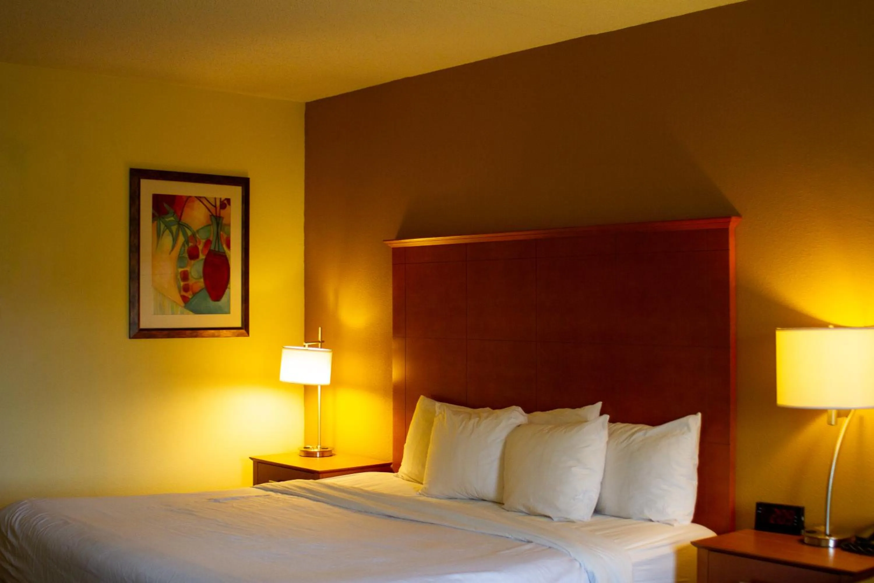 Bed in University Hotel & Suites Shippensburg, Trademark by Wyndham