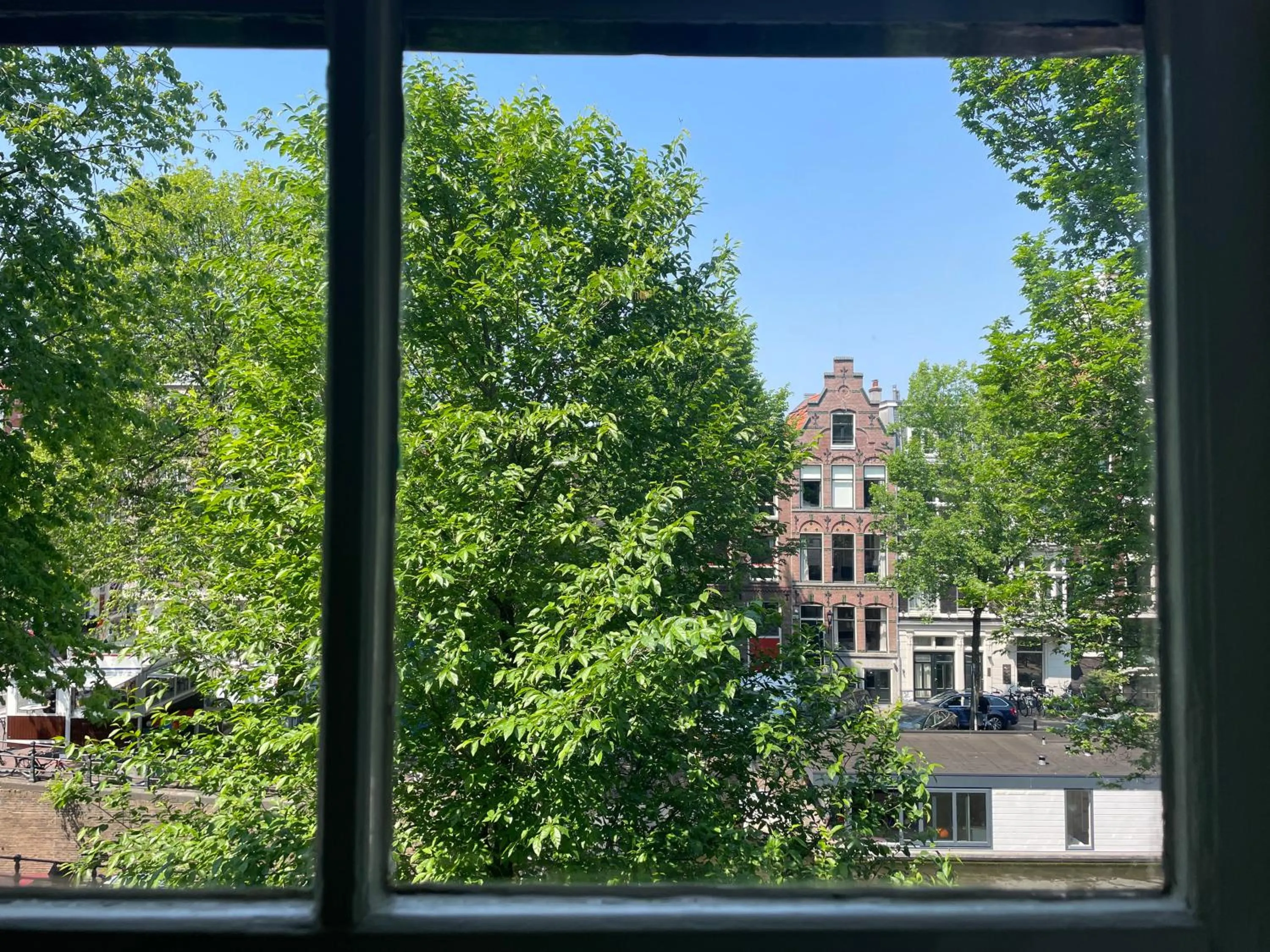City view in Hotel Prinsenhof Amsterdam