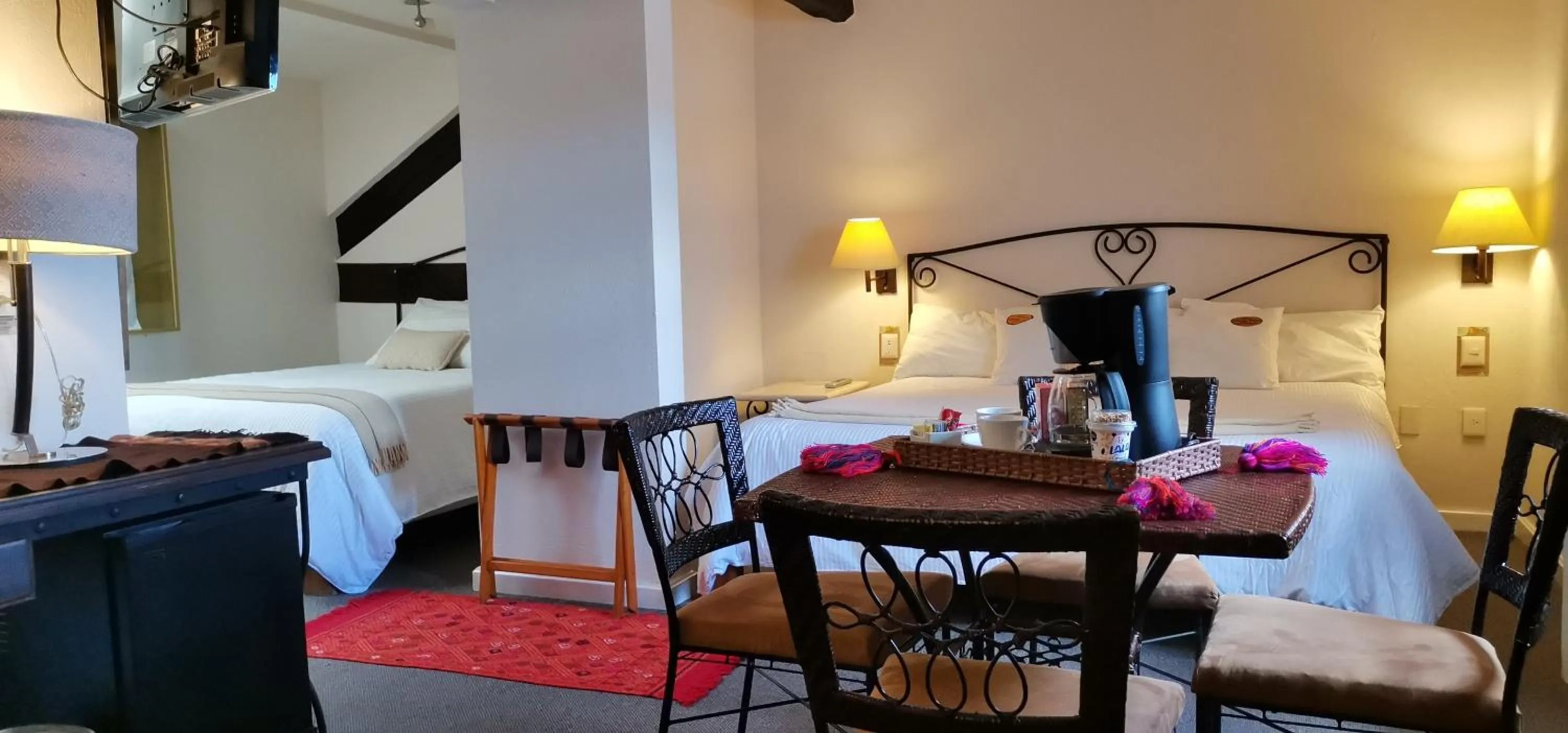 Bed in Posada Real de Chiapas