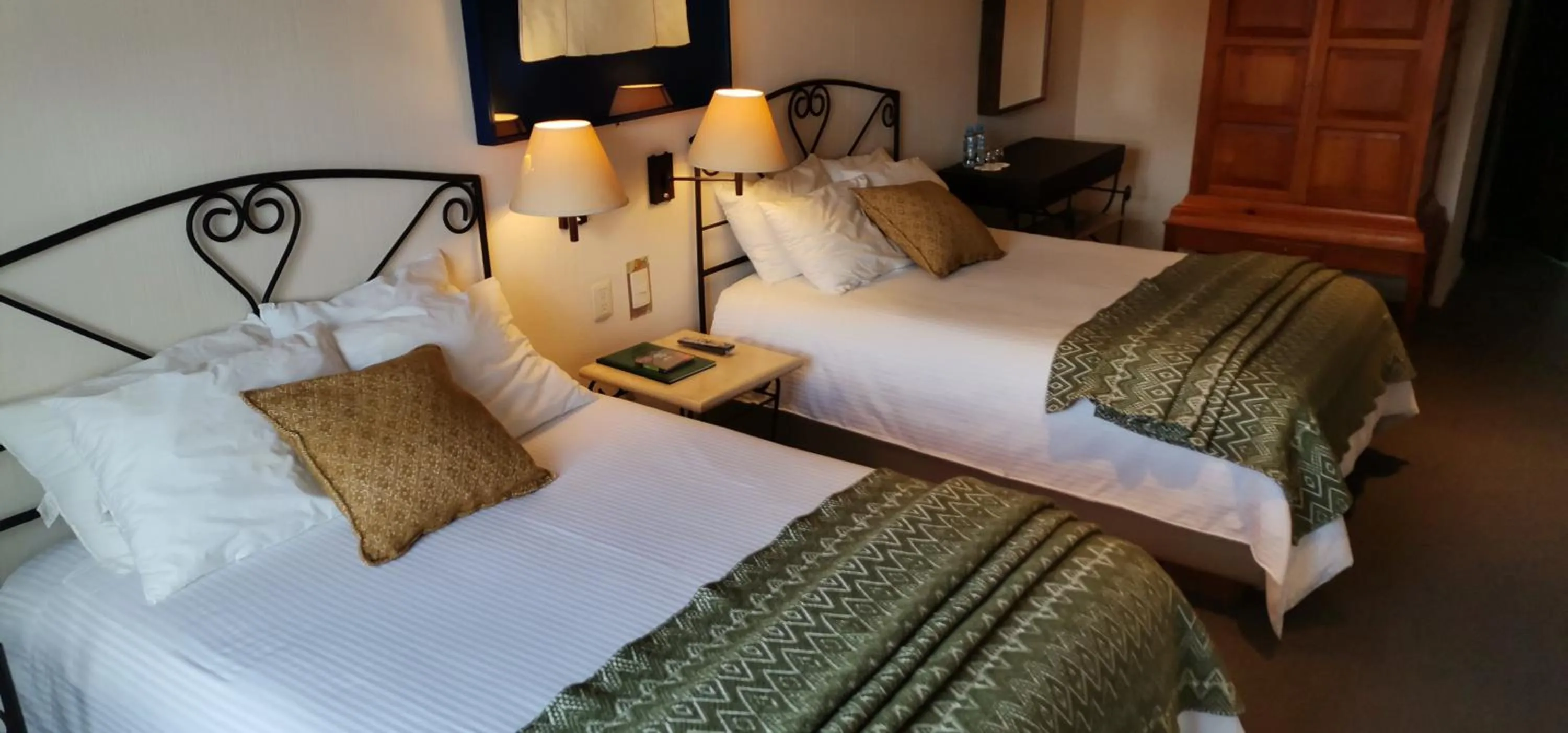 Bed in Posada Real de Chiapas