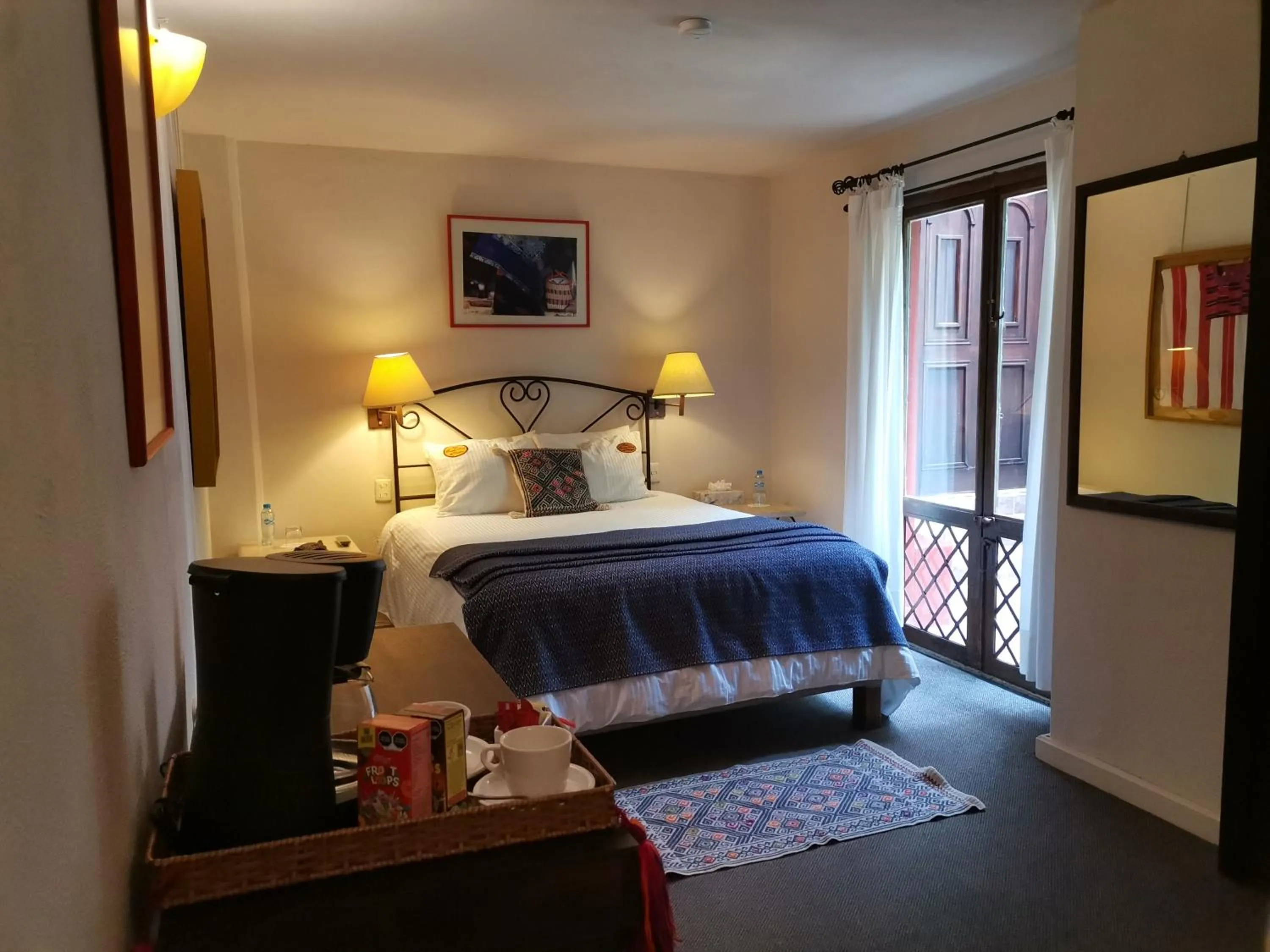 Bed in Posada Real de Chiapas