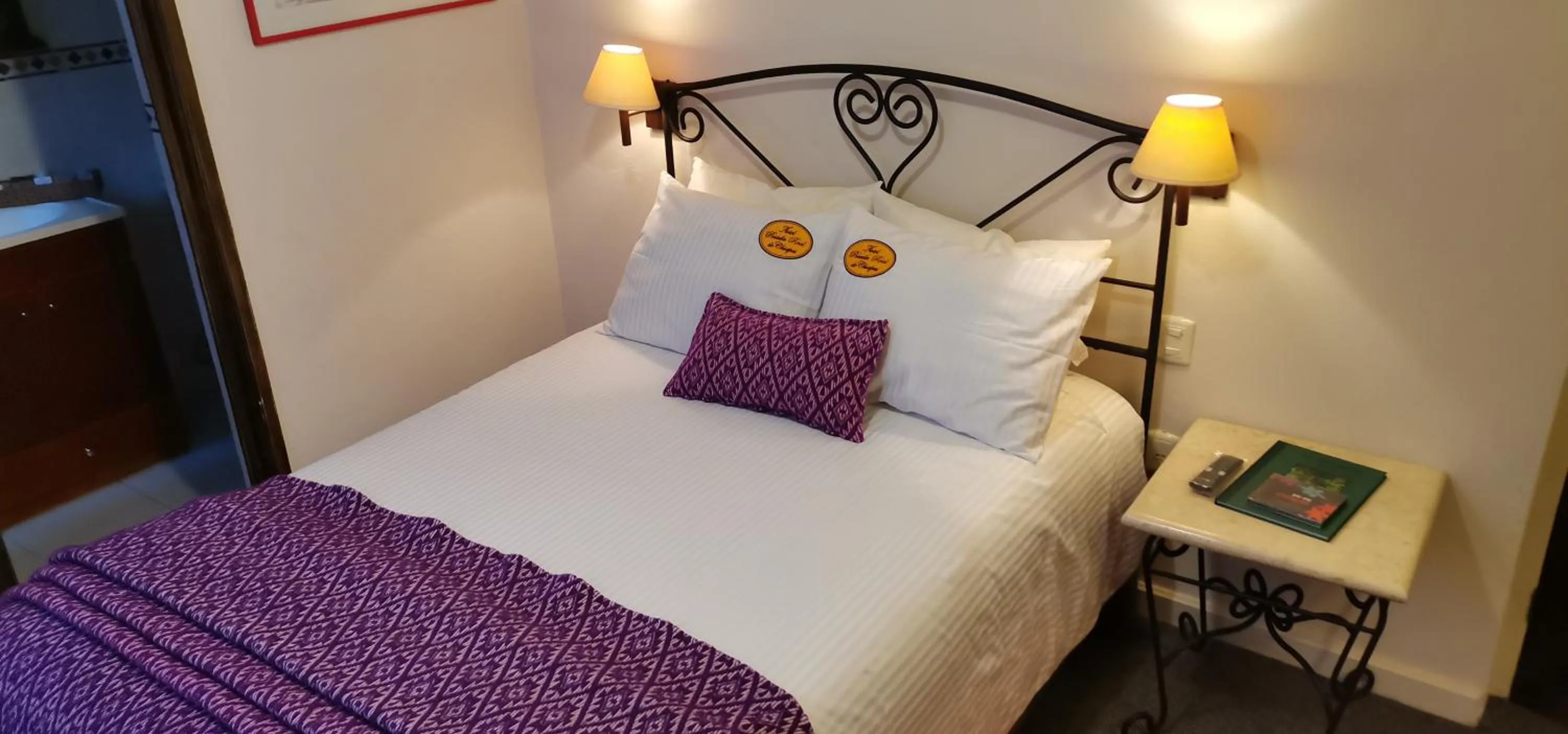 Bed in Posada Real de Chiapas