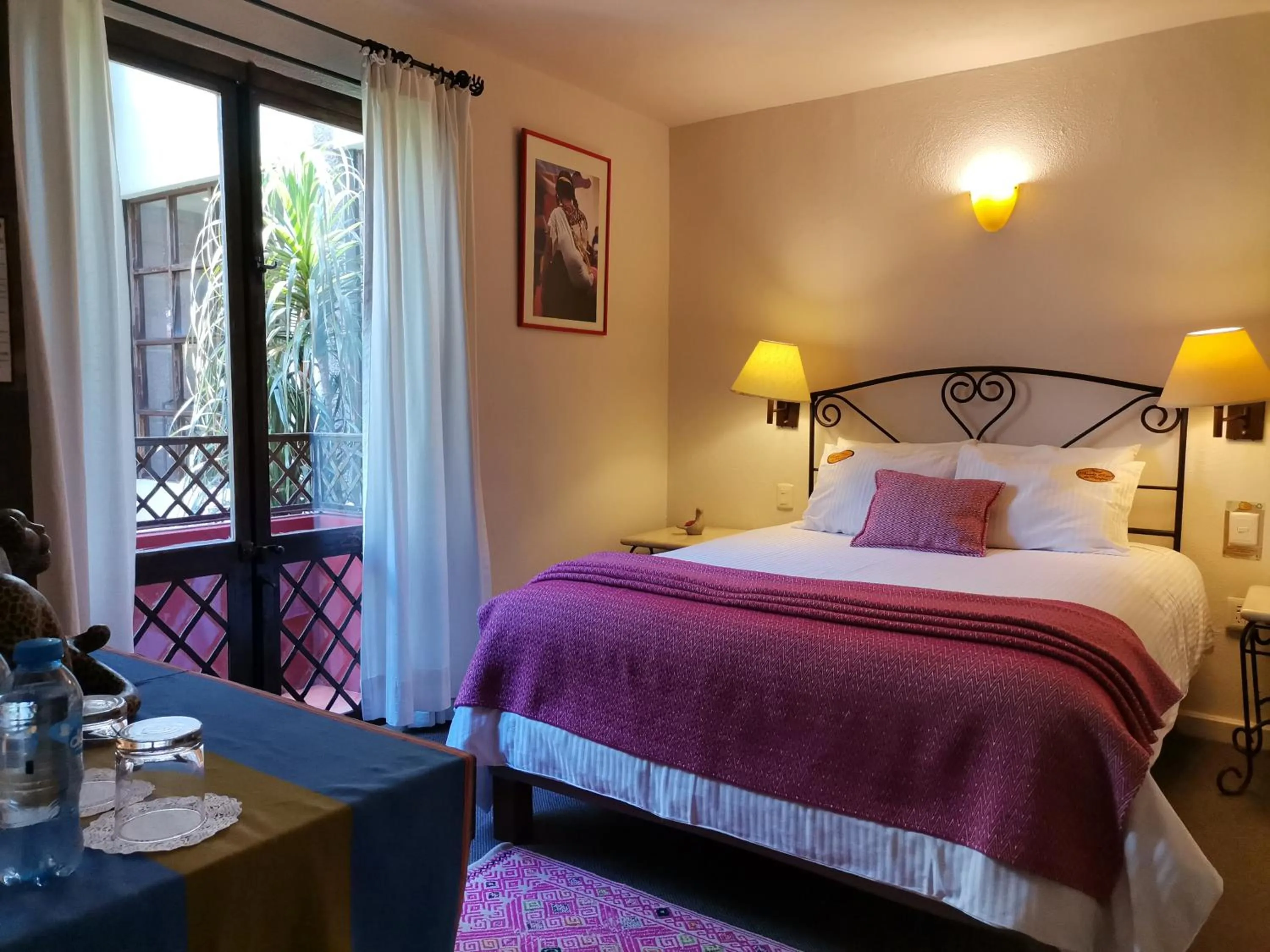 Bed in Posada Real de Chiapas