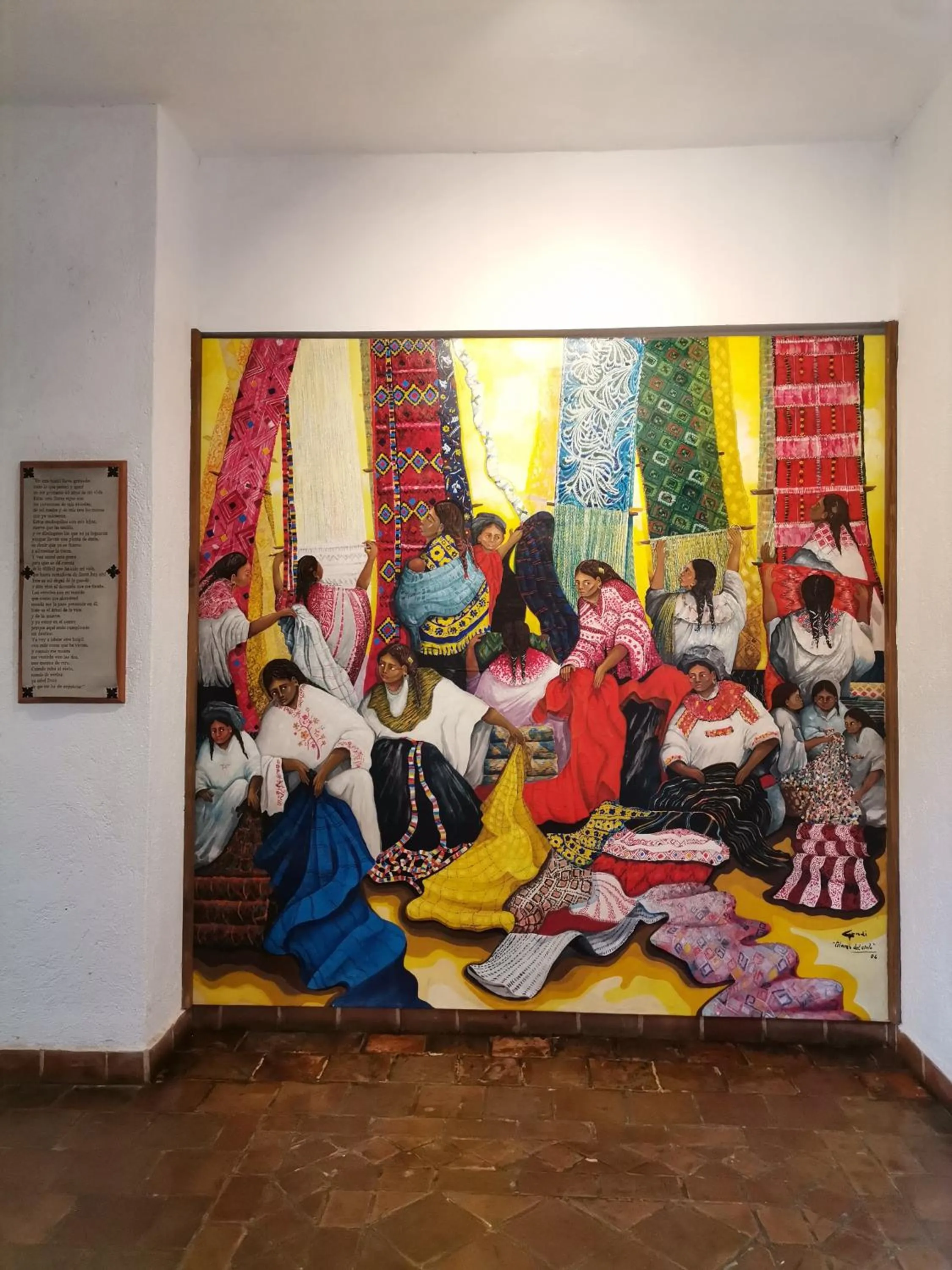 Living room in Posada Real de Chiapas