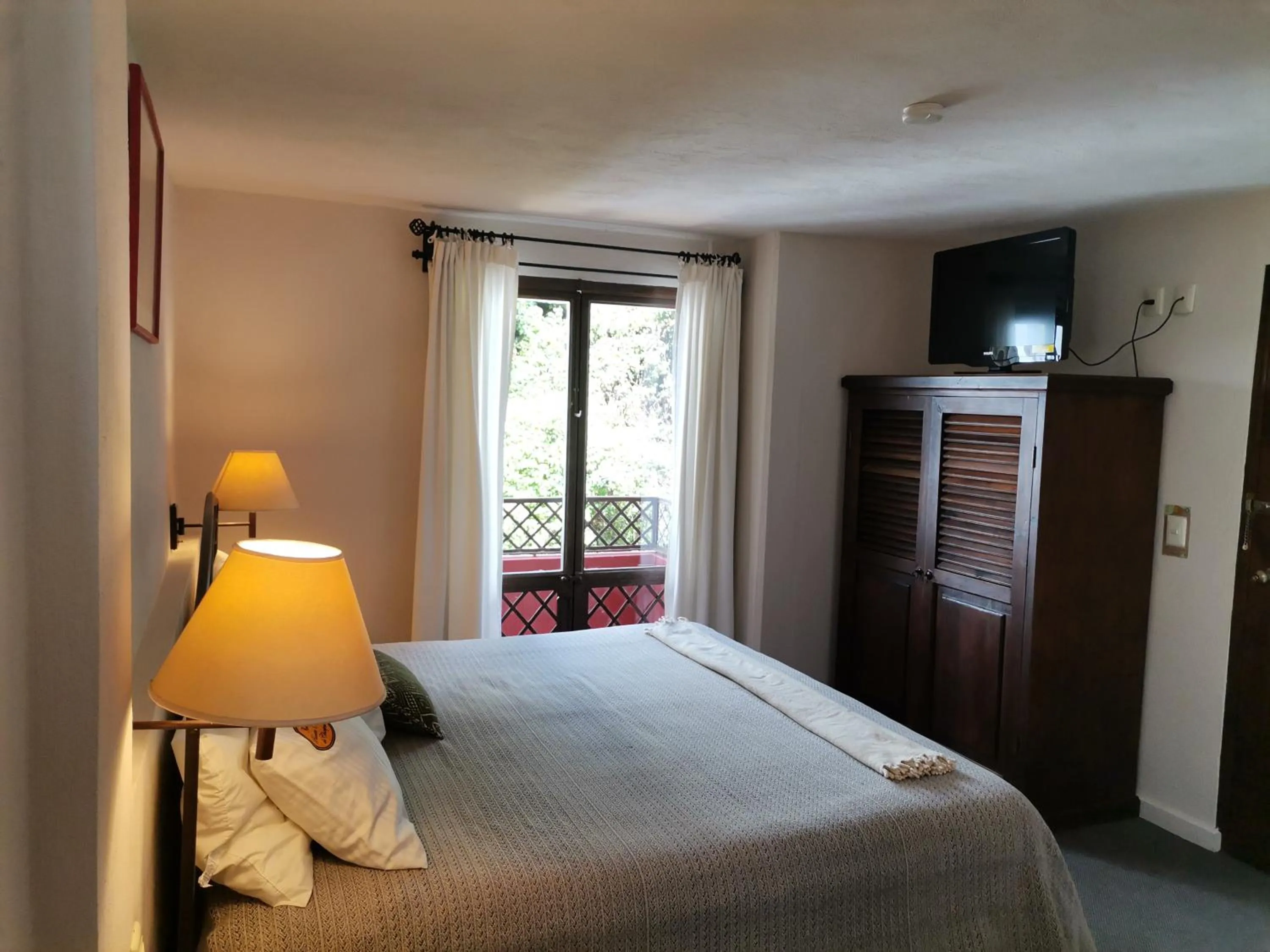 Bed in Posada Real de Chiapas