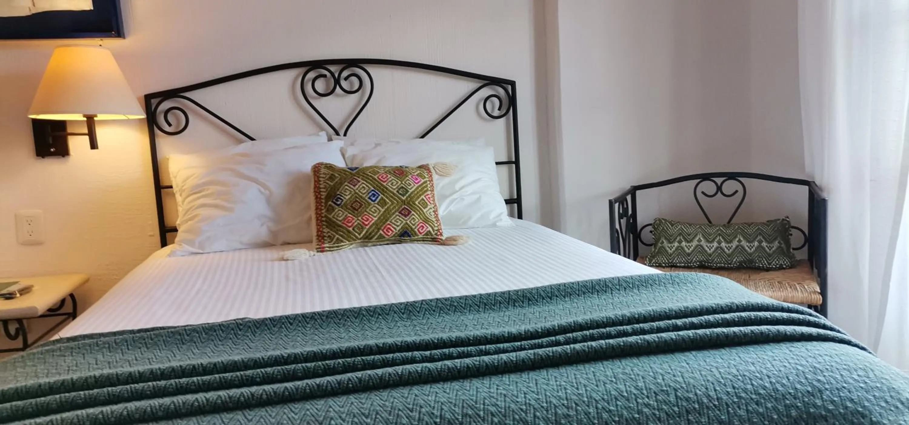 Bed in Posada Real de Chiapas