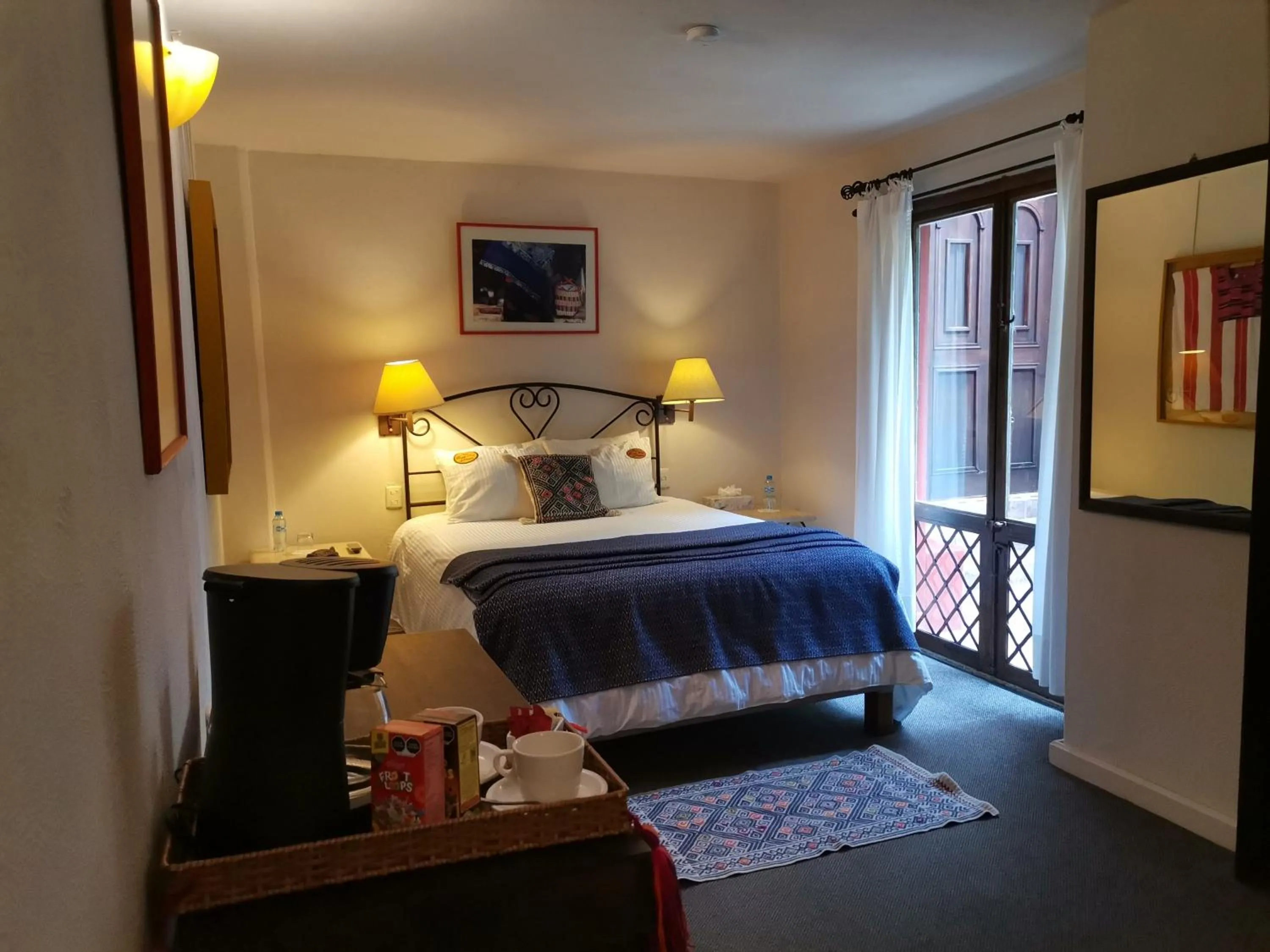 Bed in Posada Real de Chiapas