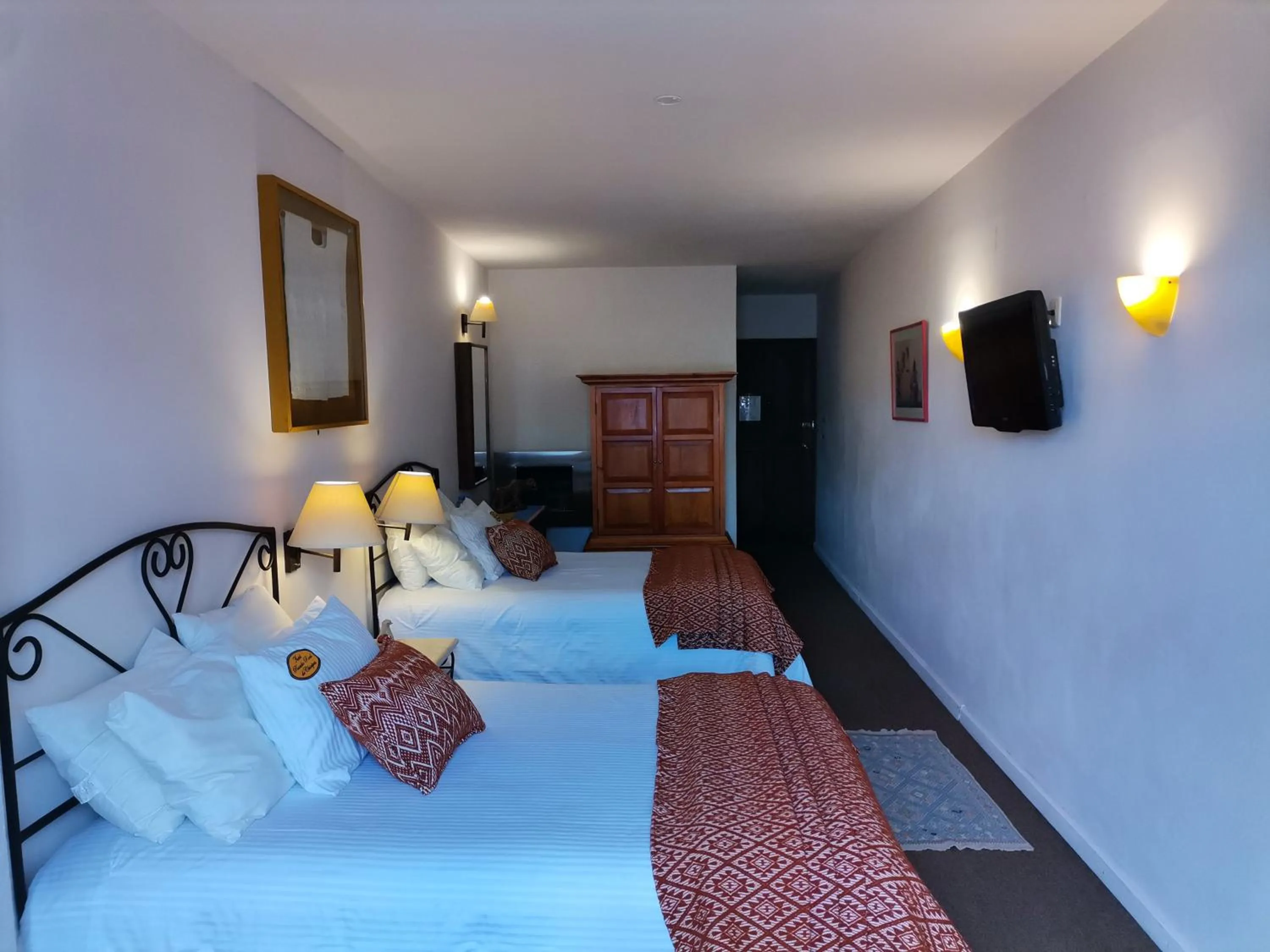 Bed in Posada Real de Chiapas