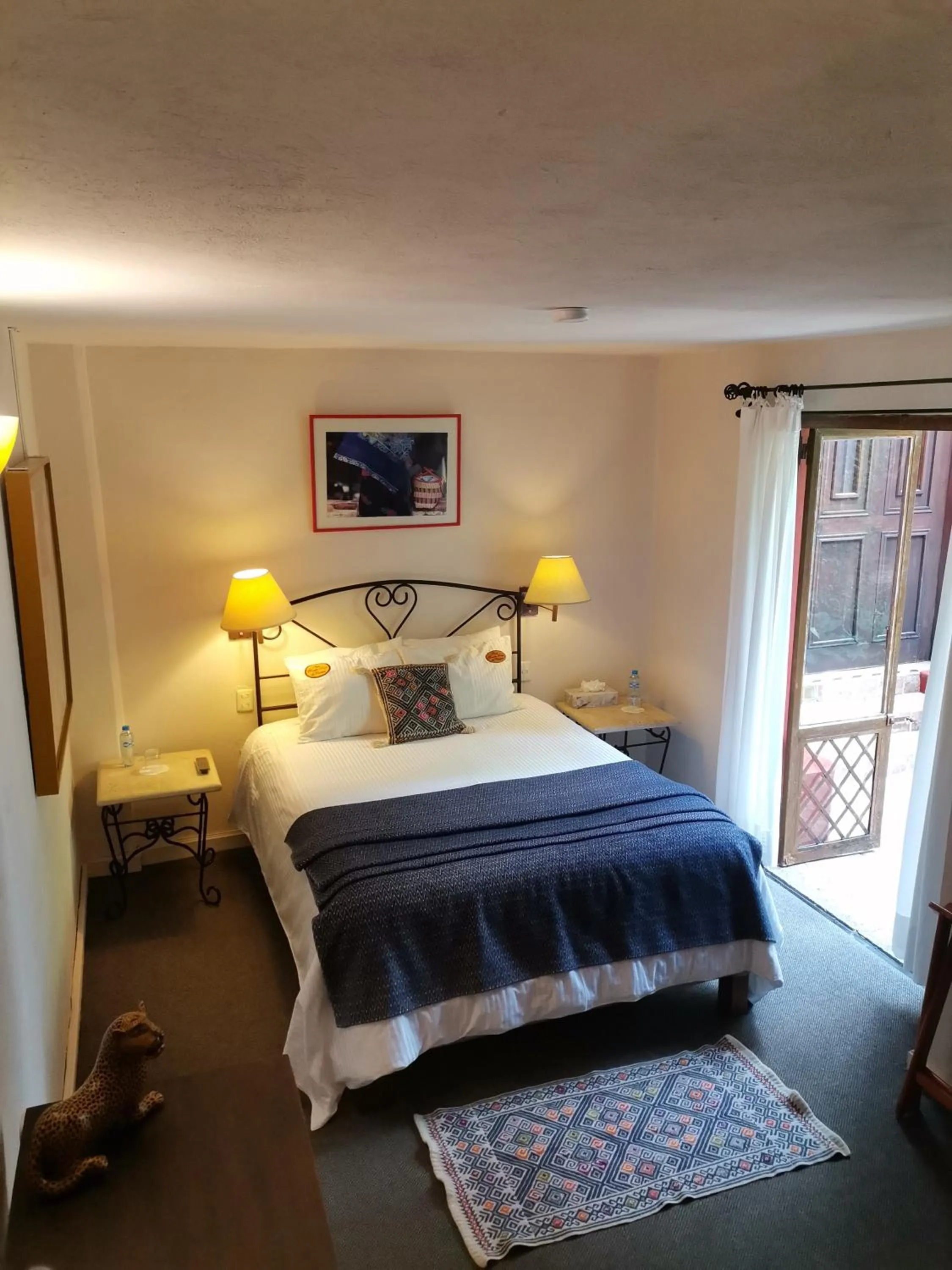 Bed in Posada Real de Chiapas