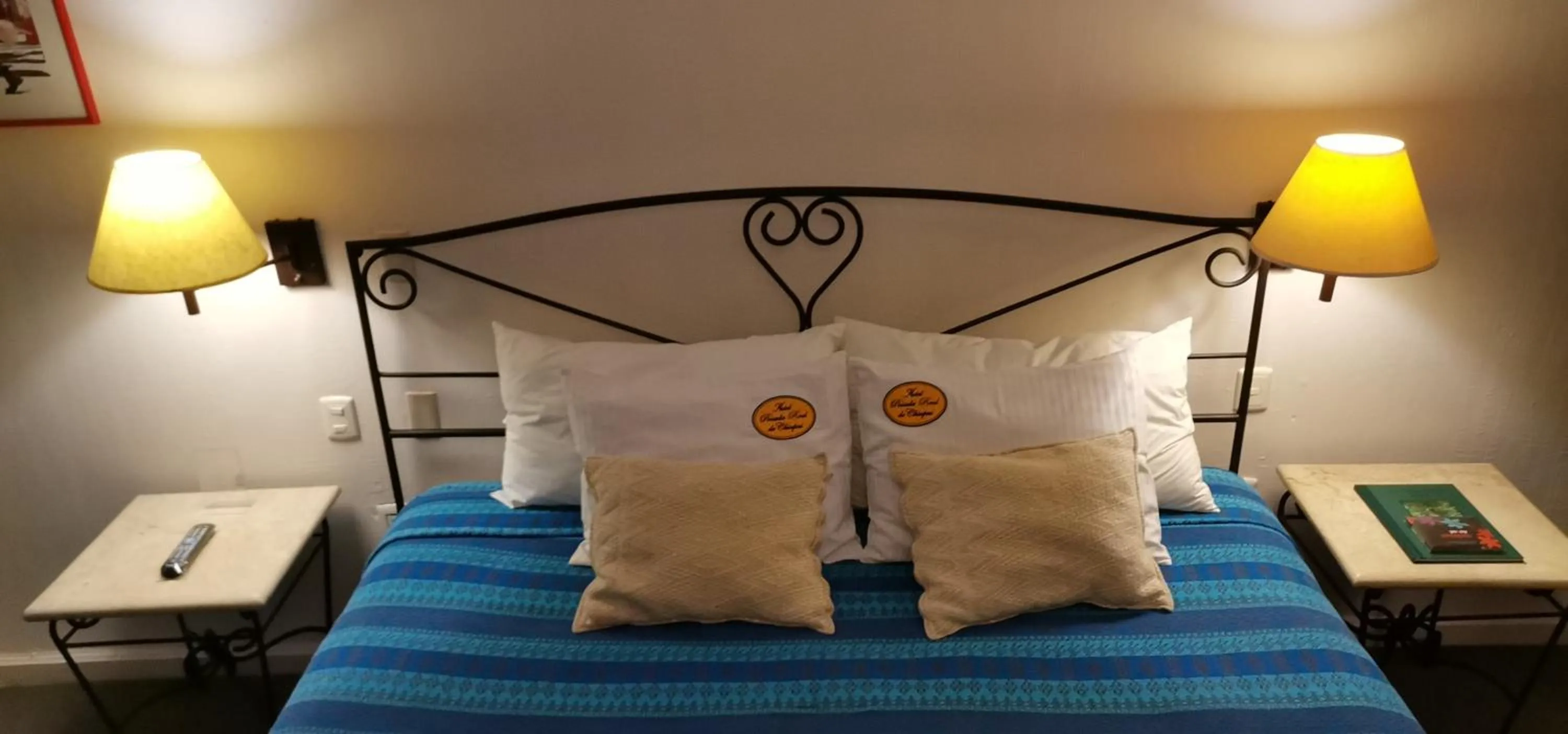 Bed in Posada Real de Chiapas