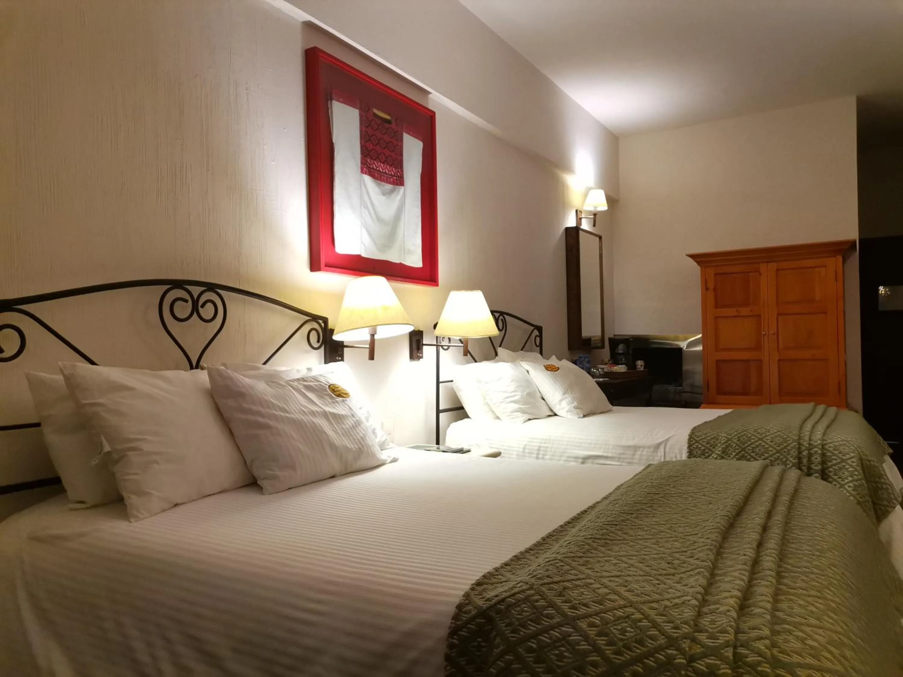 Bed in Posada Real de Chiapas