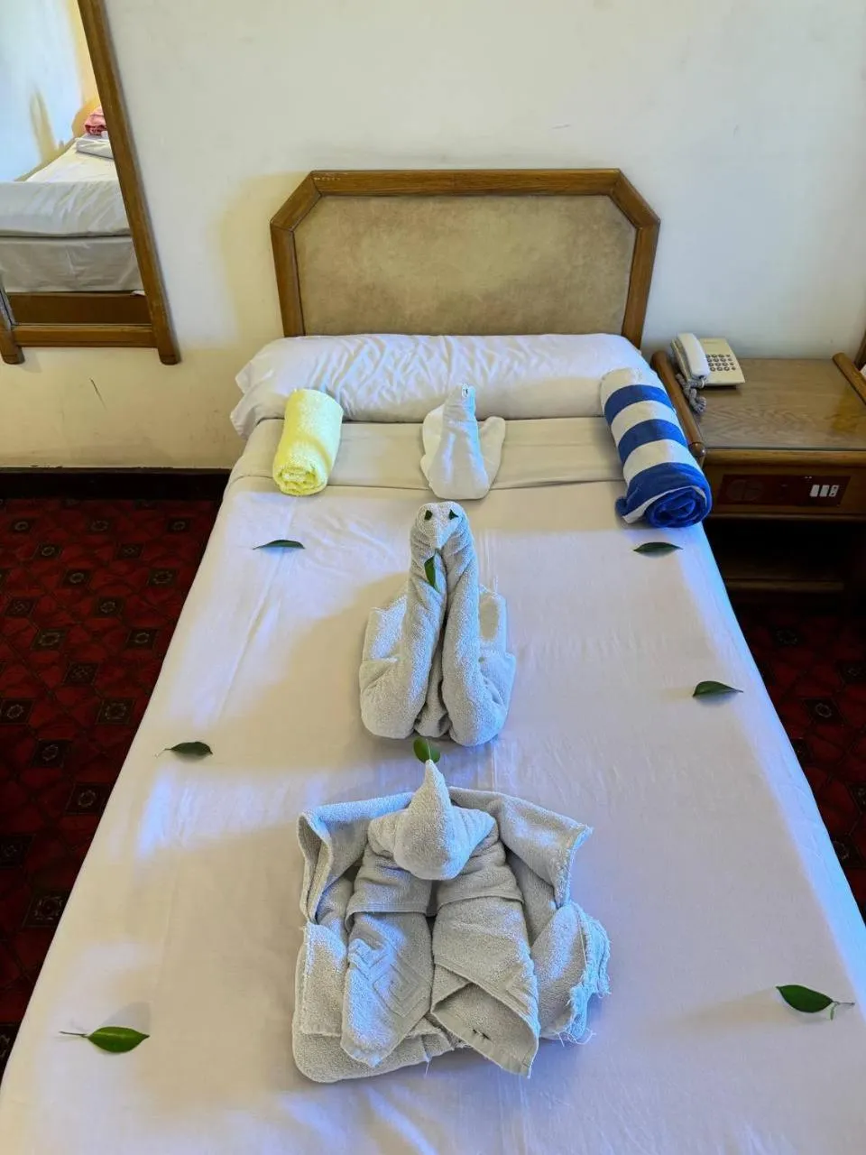 Bed in Queens Valley Hotel