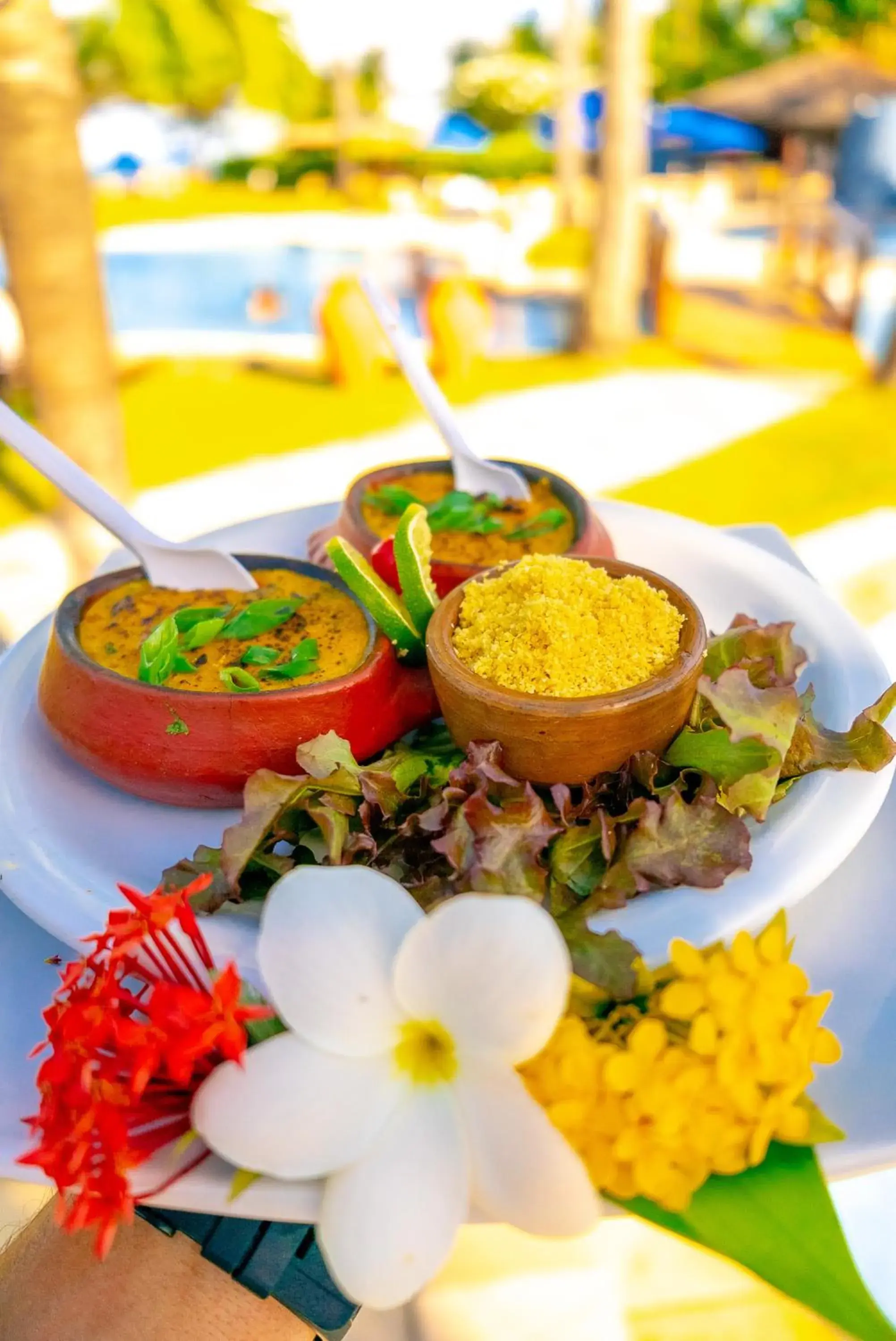 Food in Baía Branca Beach Resort Food in Baía Branca Beach Resort