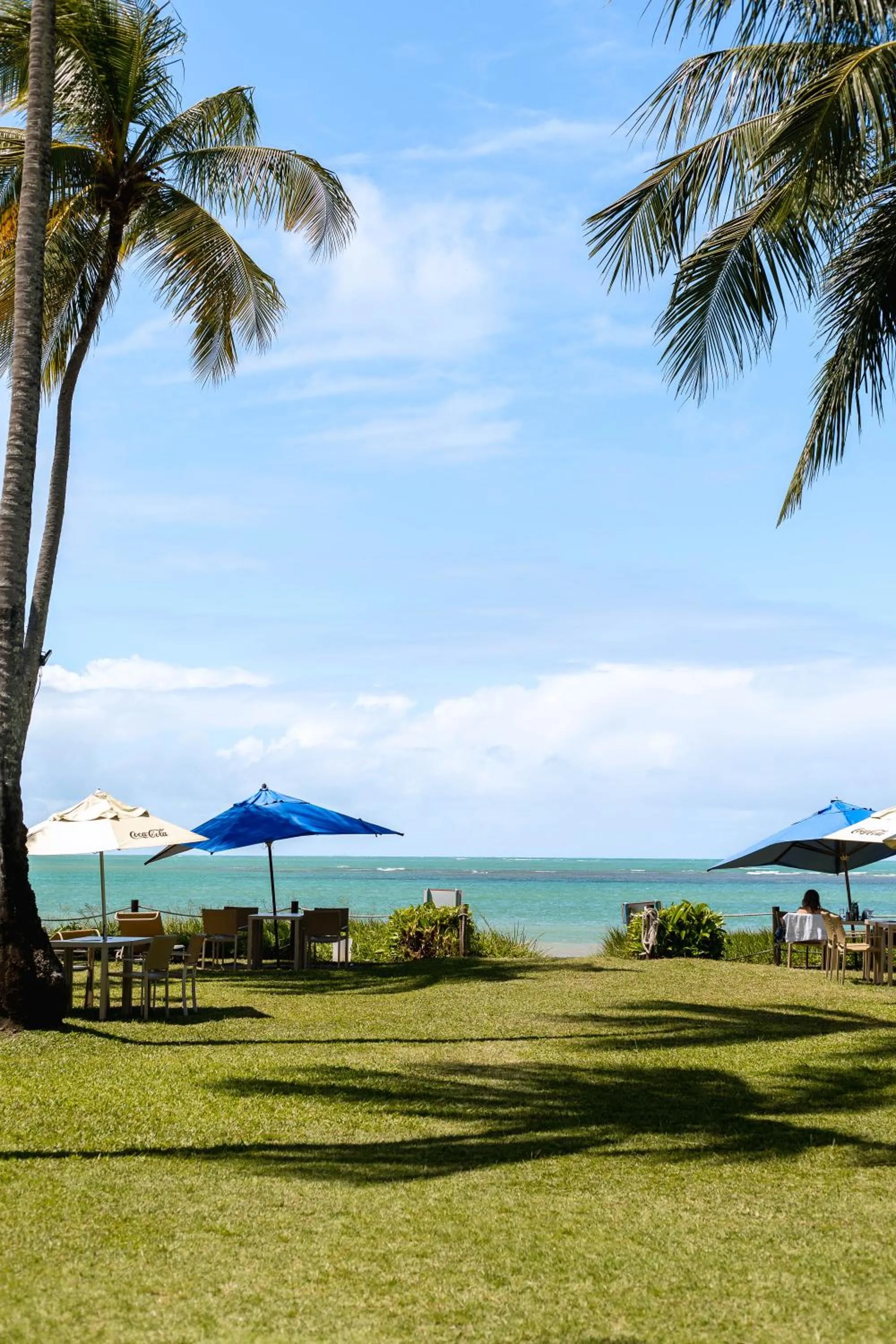 Garden view in Baía Branca Beach Resort