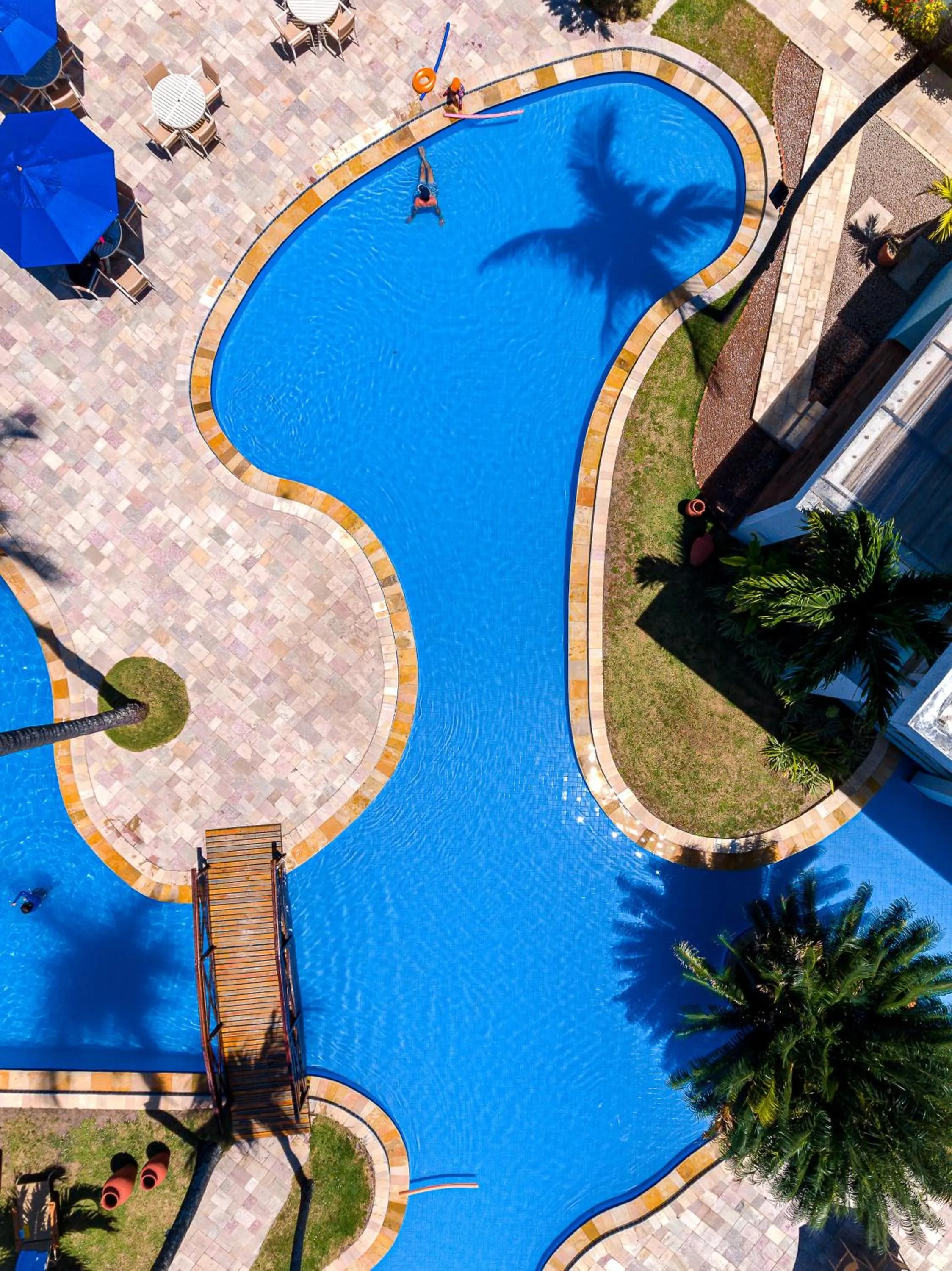 Pool view in Baía Branca Beach Resort