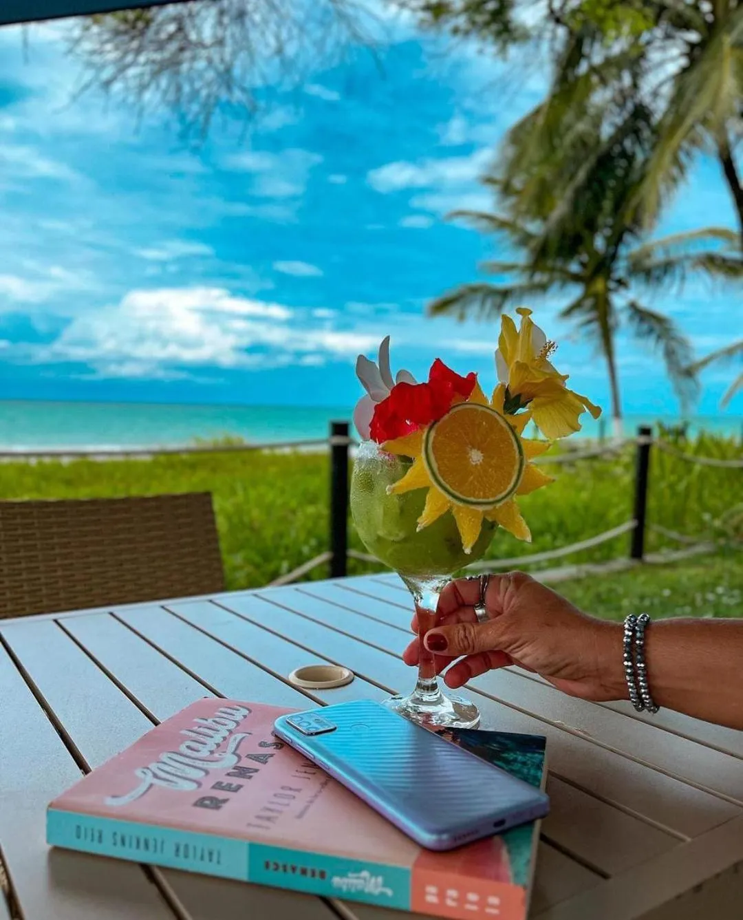 Natural landscape in Baía Branca Beach Resort