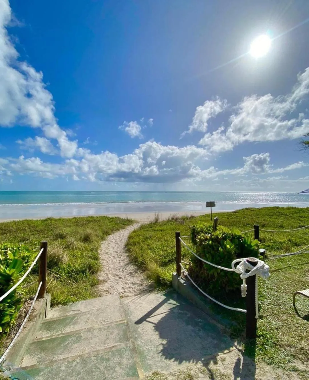Natural landscape in Baía Branca Beach Resort