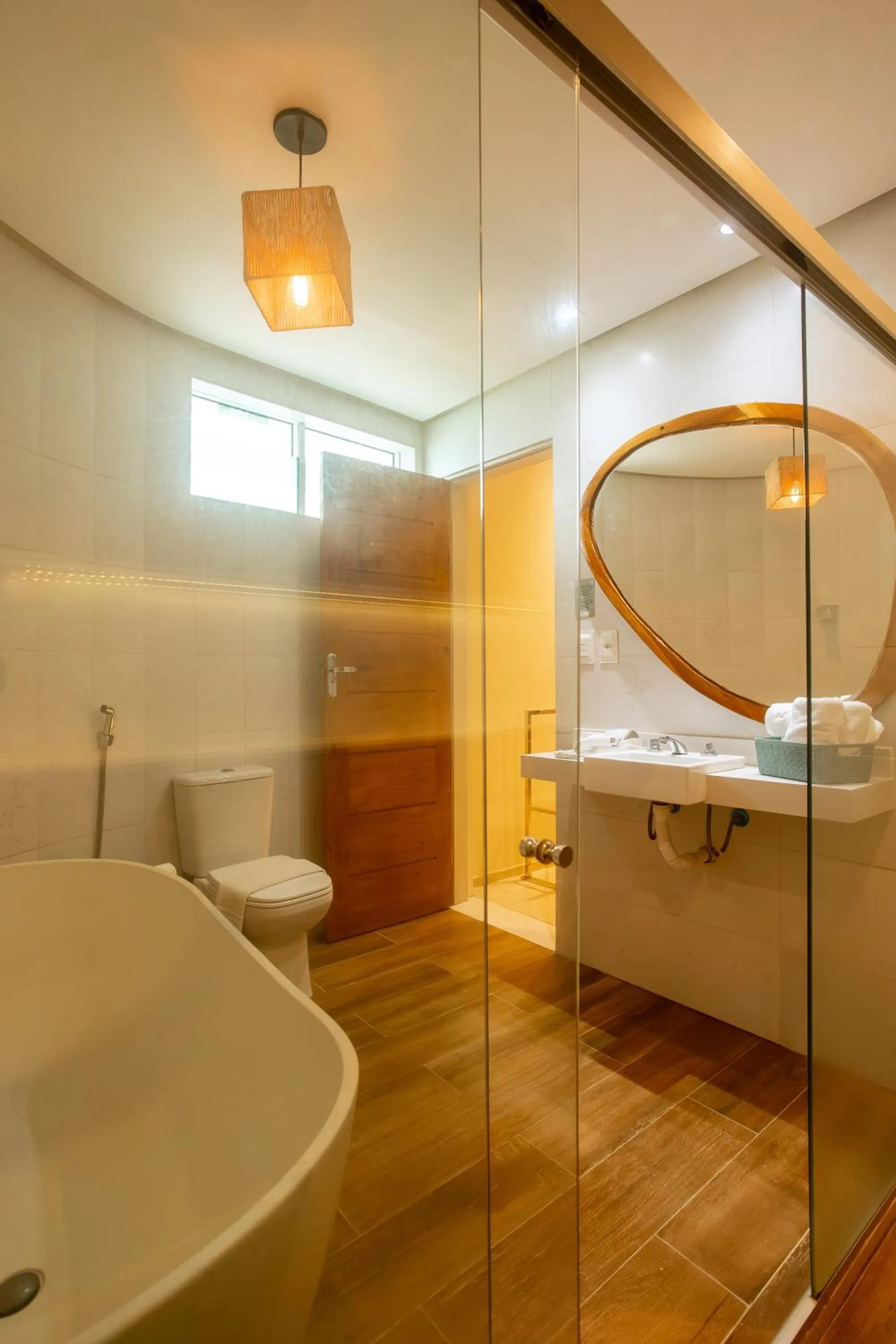 Bath in Baía Branca Beach Resort