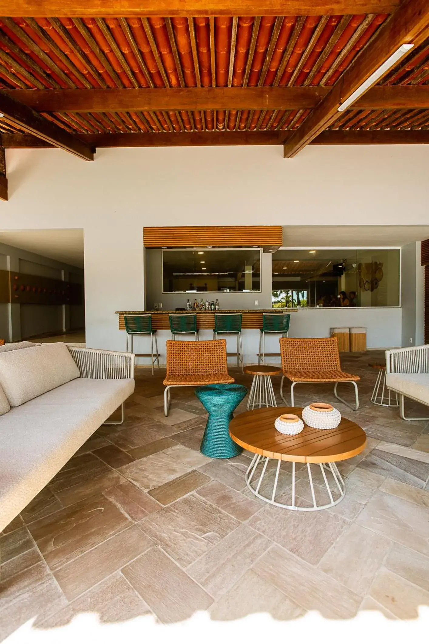 Living room in Baía Branca Beach Resort Living room in Baía Branca Beach Resort