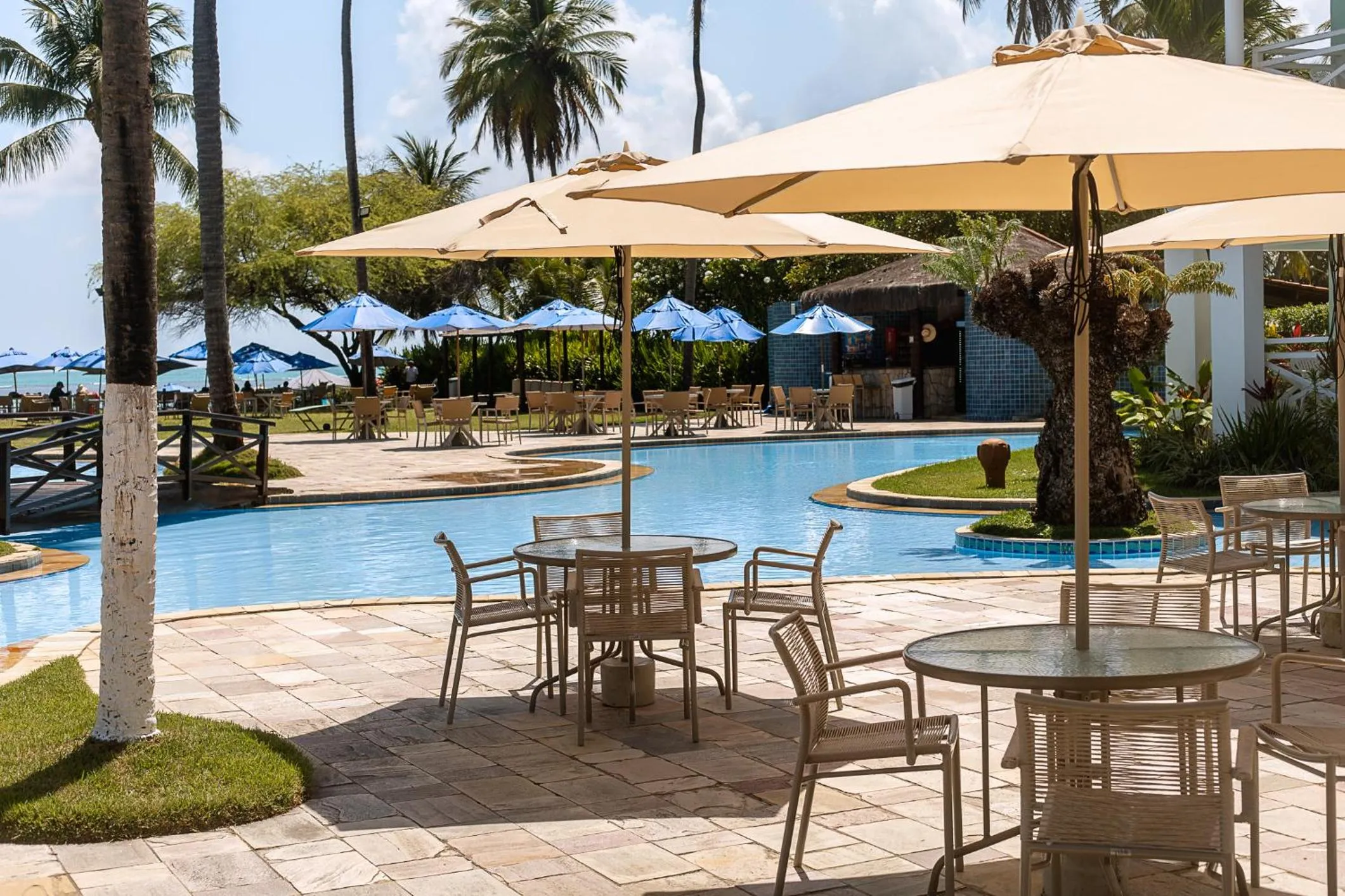 Swimming pool in Baía Branca Beach Resort