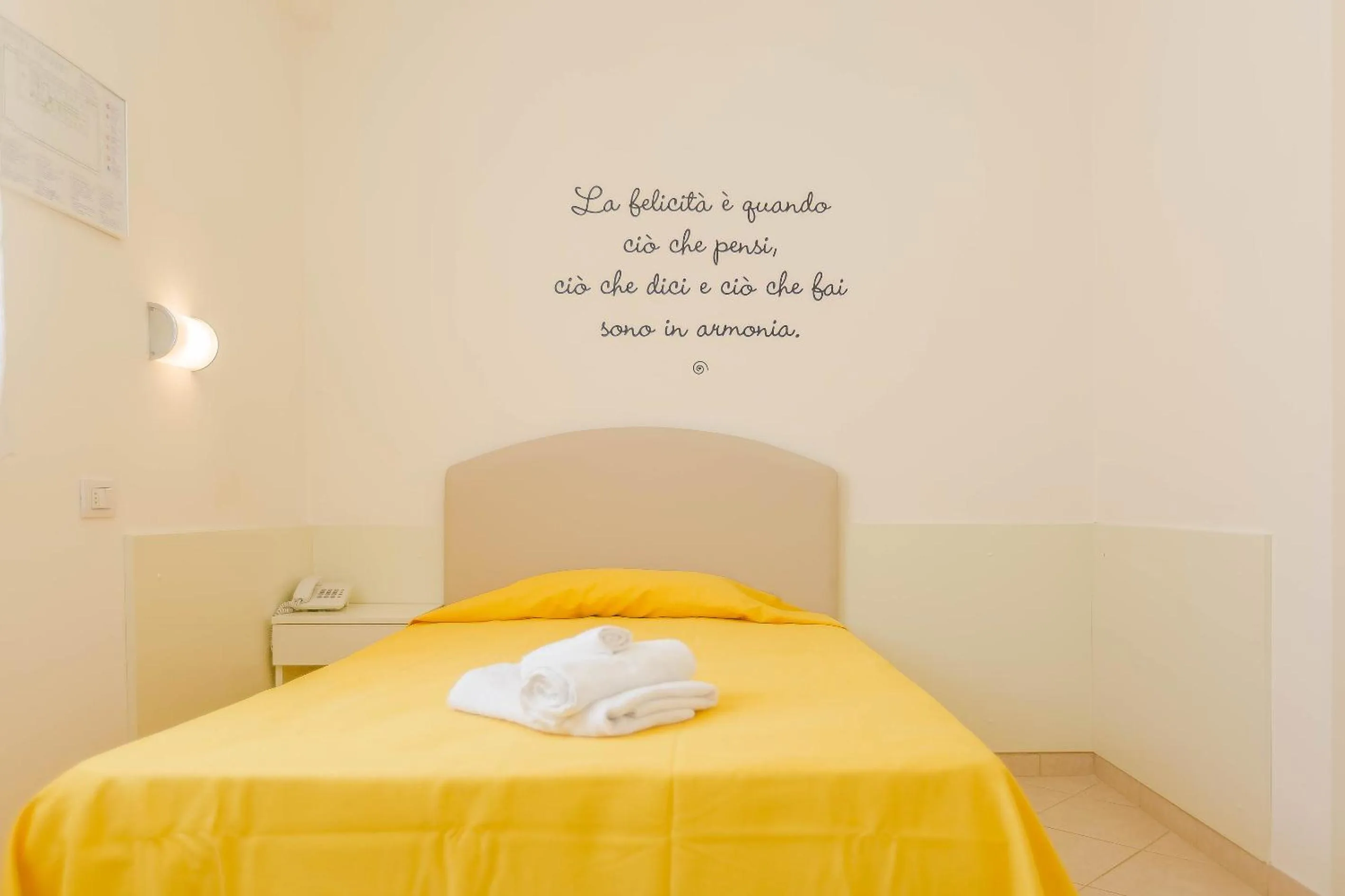 Bed in Hotel Confort