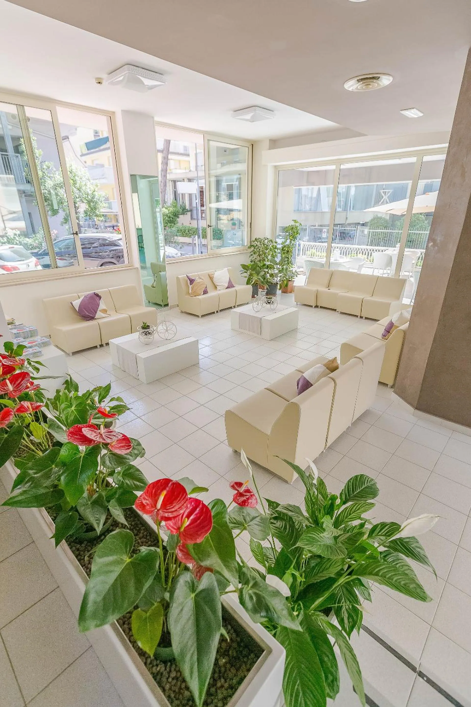 Lobby or reception in Hotel Confort