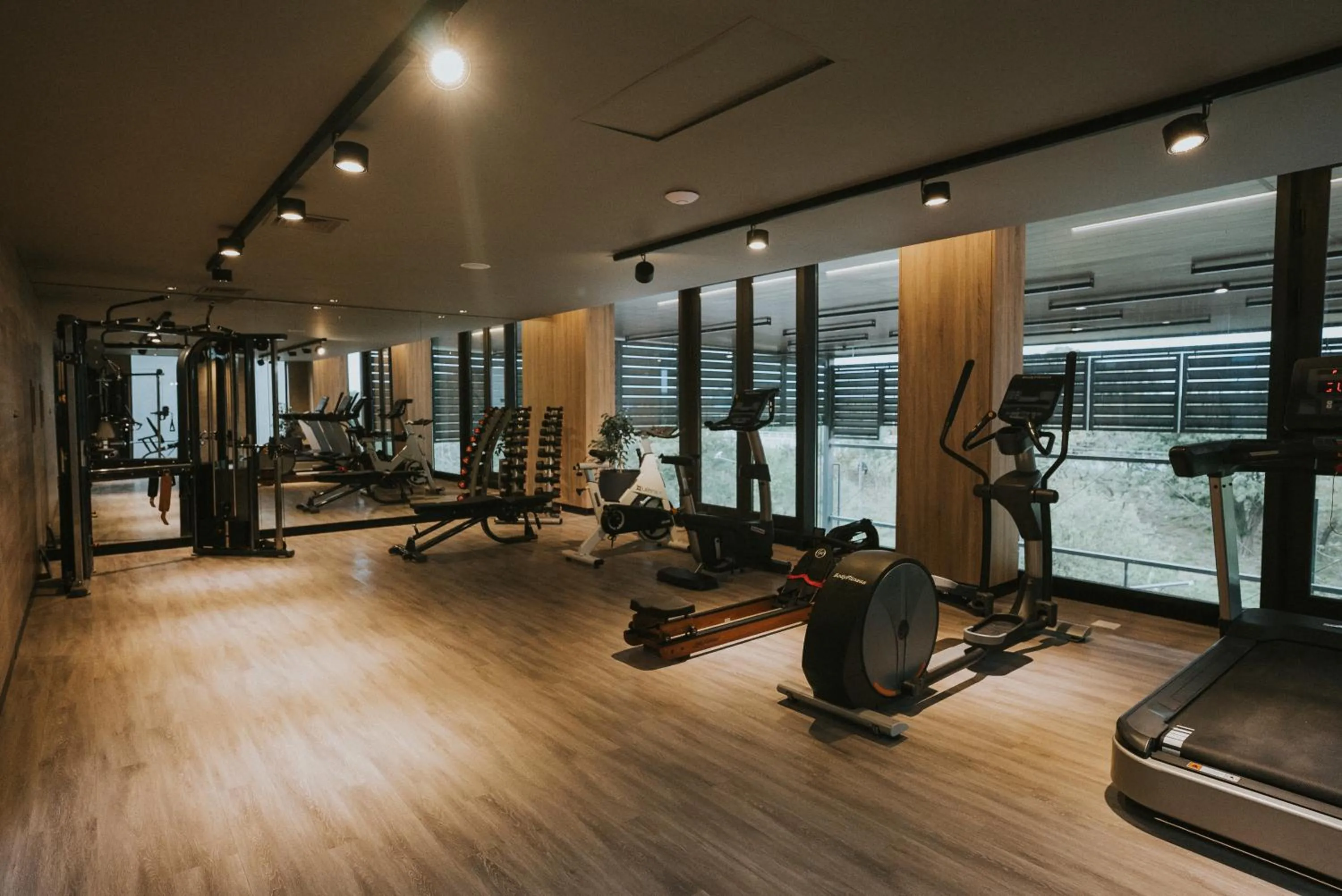 Fitness centre/facilities in Howard Johnson Plaza La Ribera