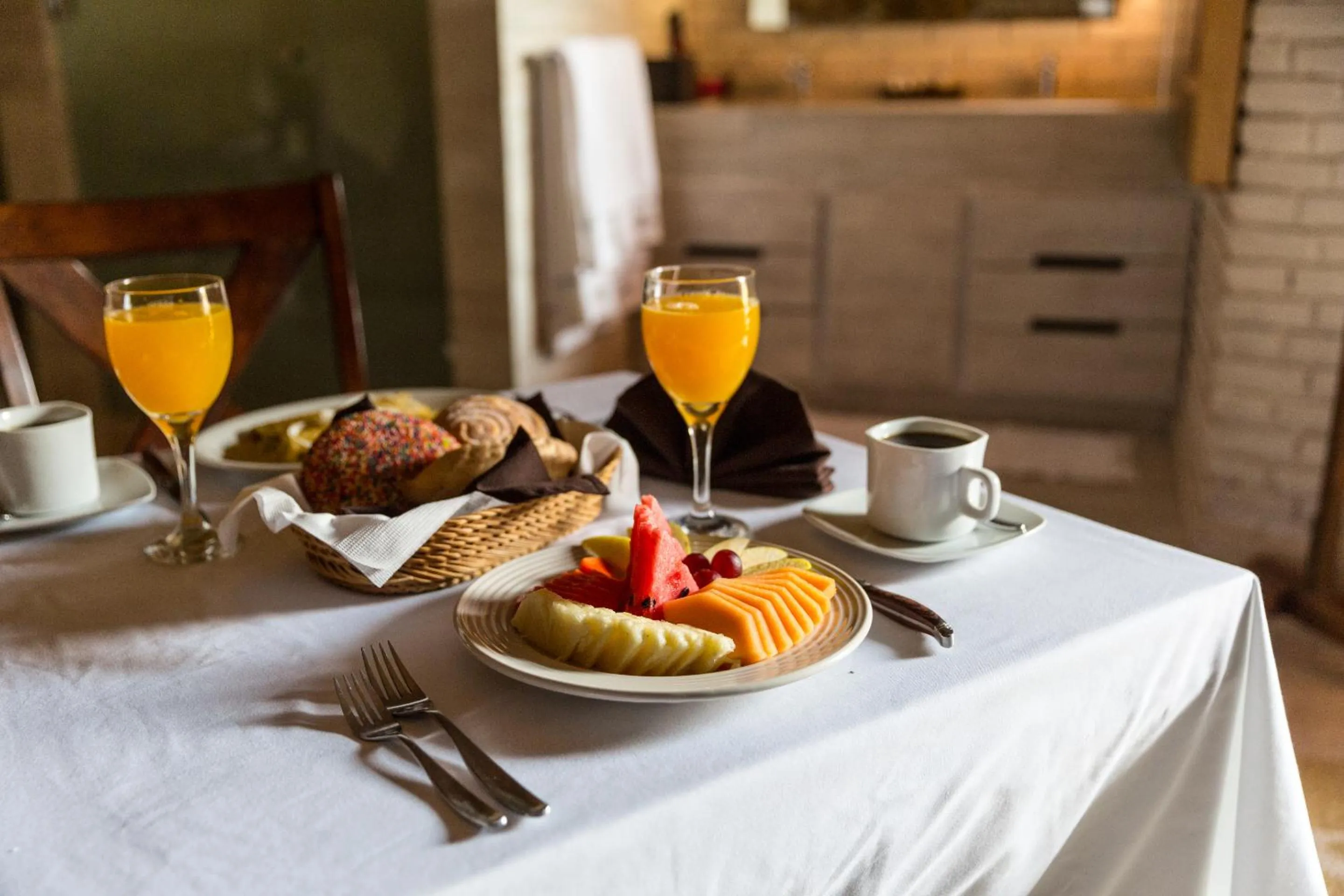 Food and drinks in Hotel Boutique Matea