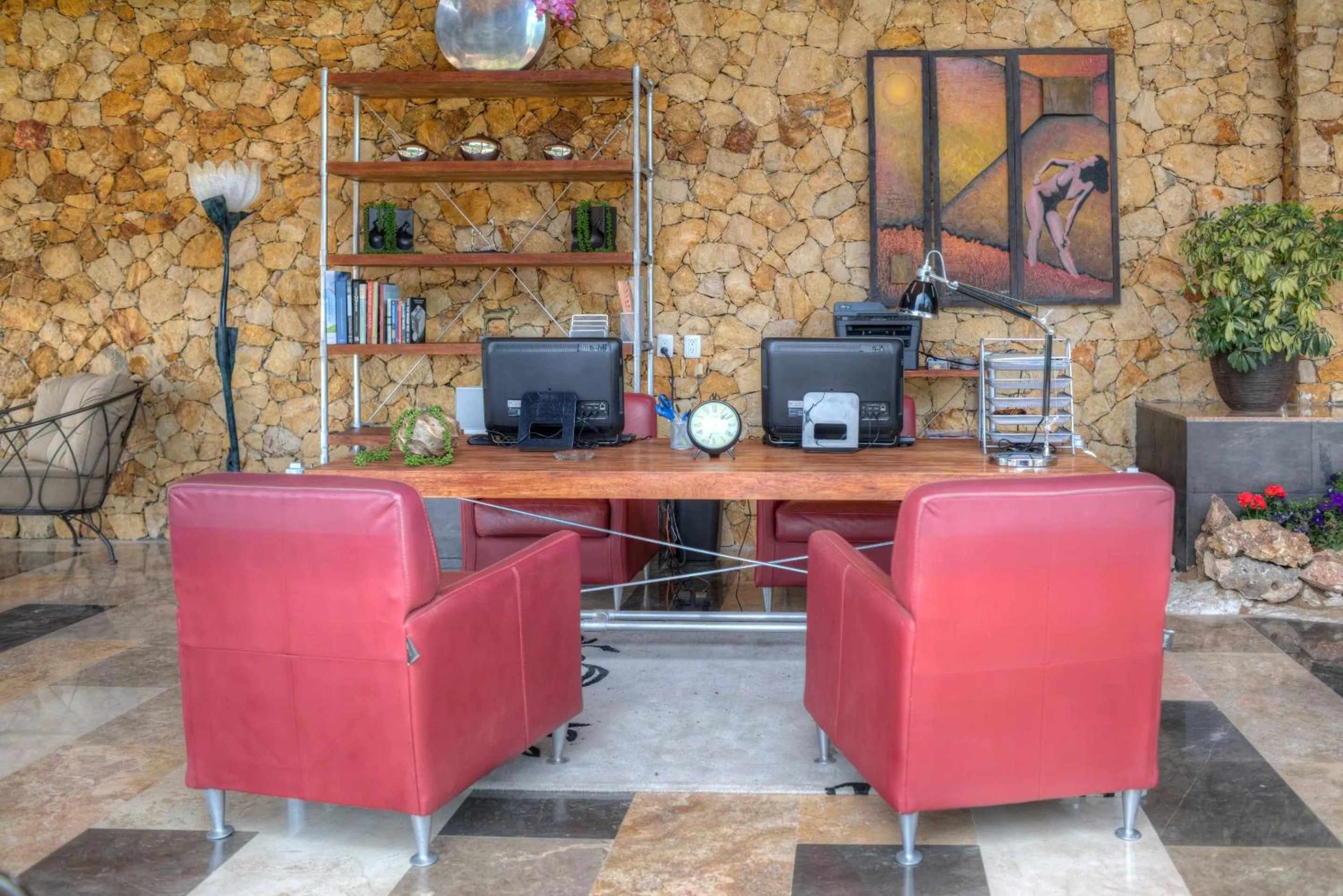 Lobby or reception in Hotel Boutique Matea