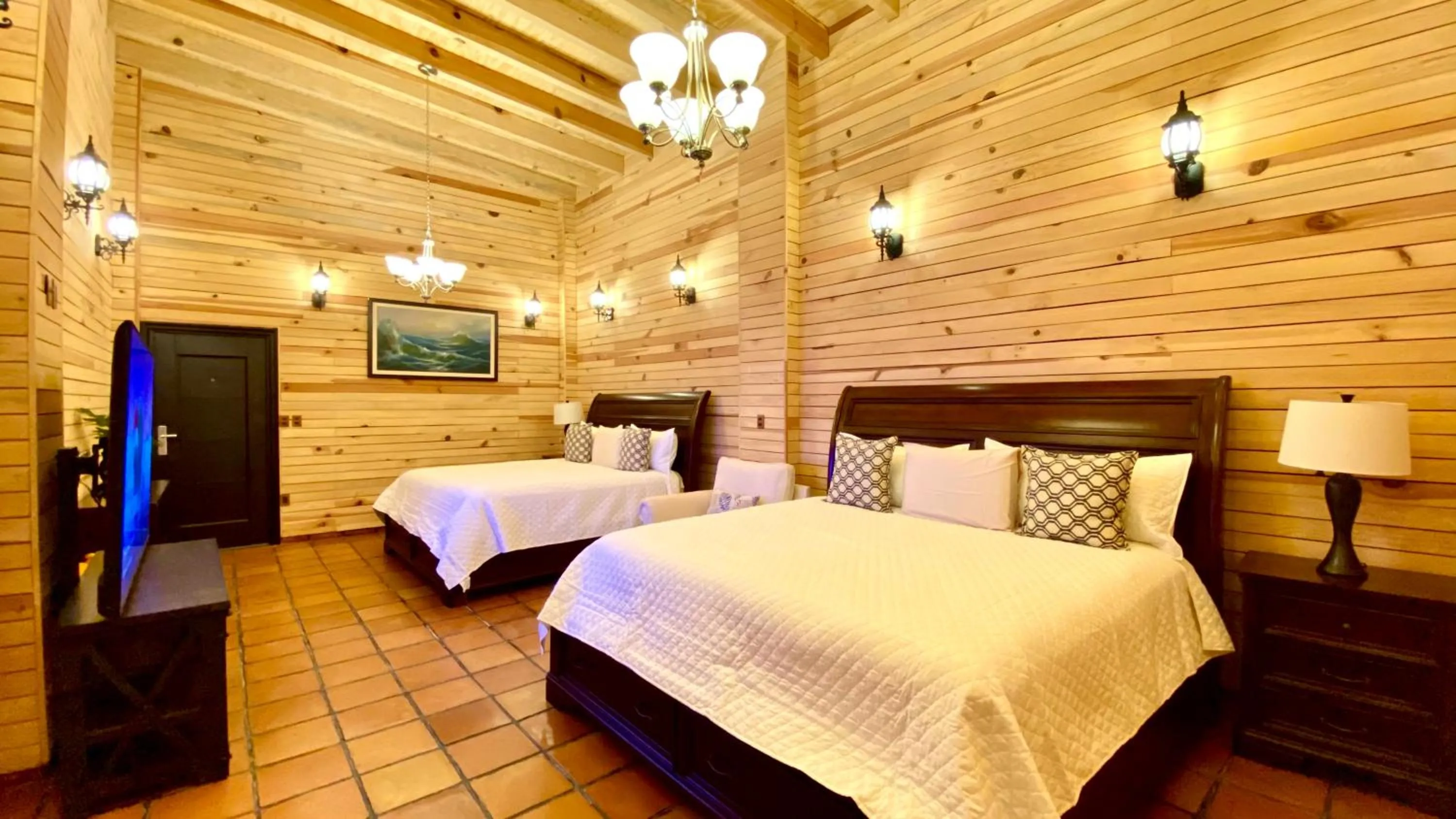 Bed in Hotel Boutique Matea