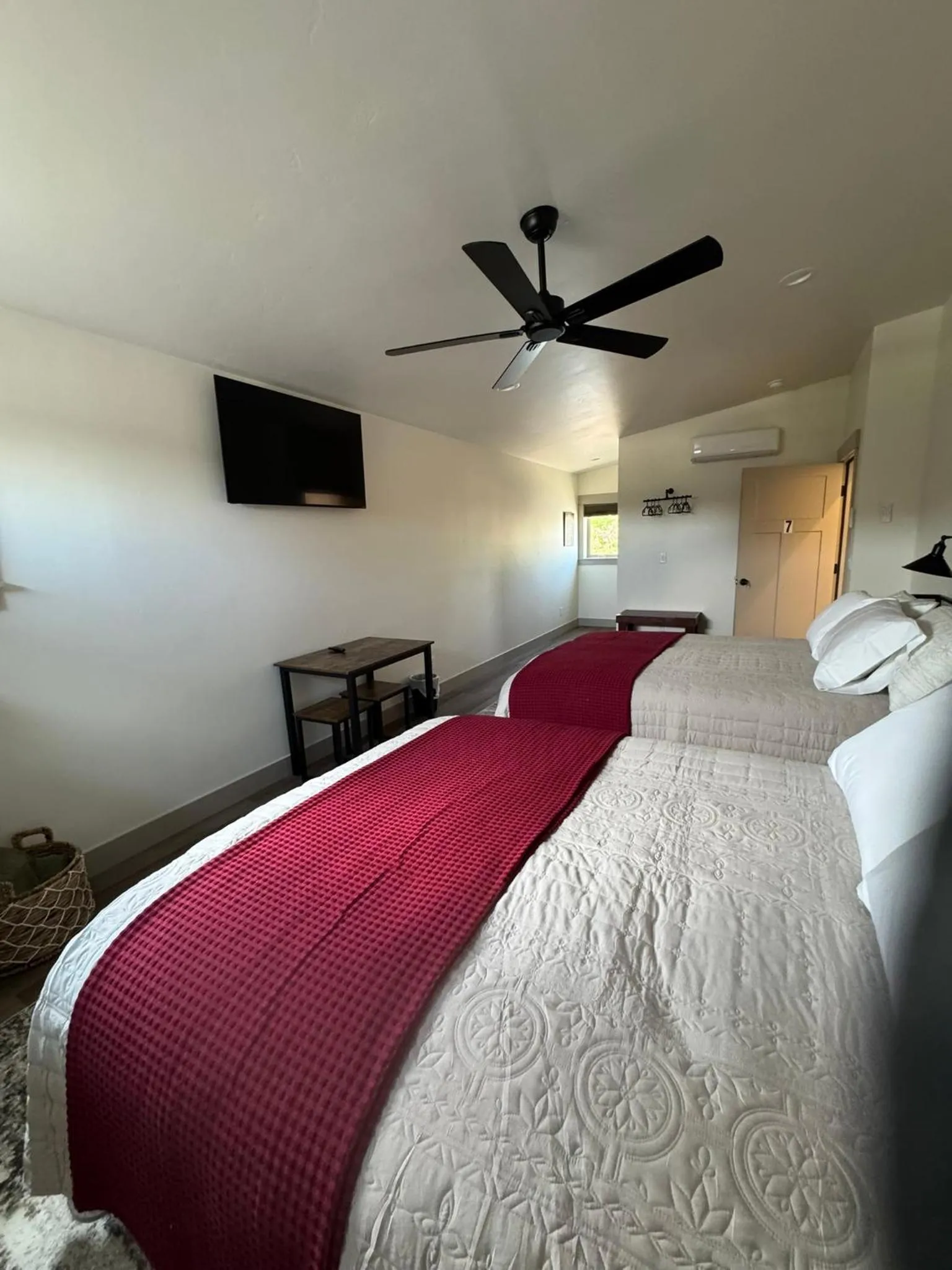 Bed in The Panguitch House