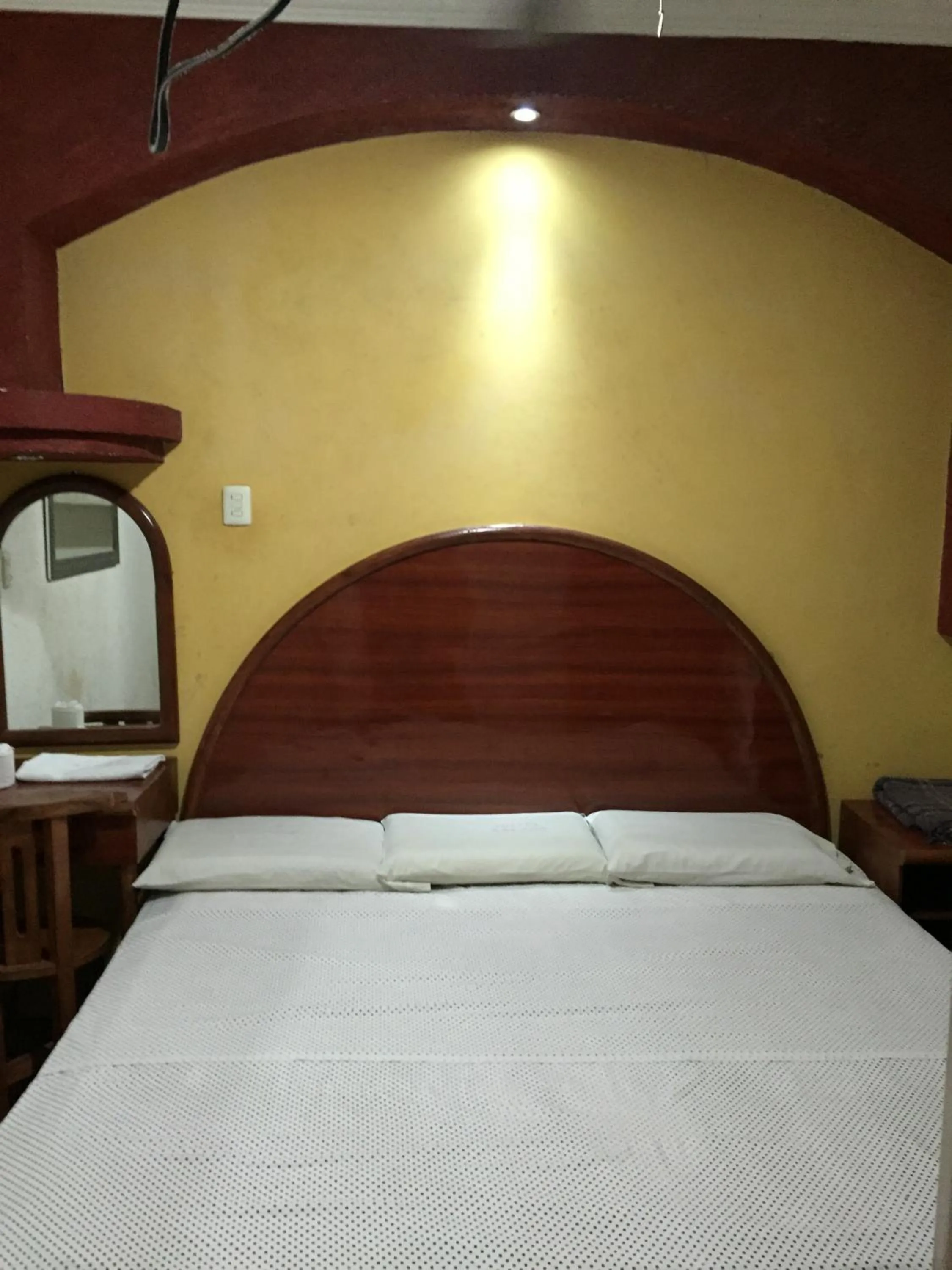 Decorative detail, Bed in Hotel Xalapa