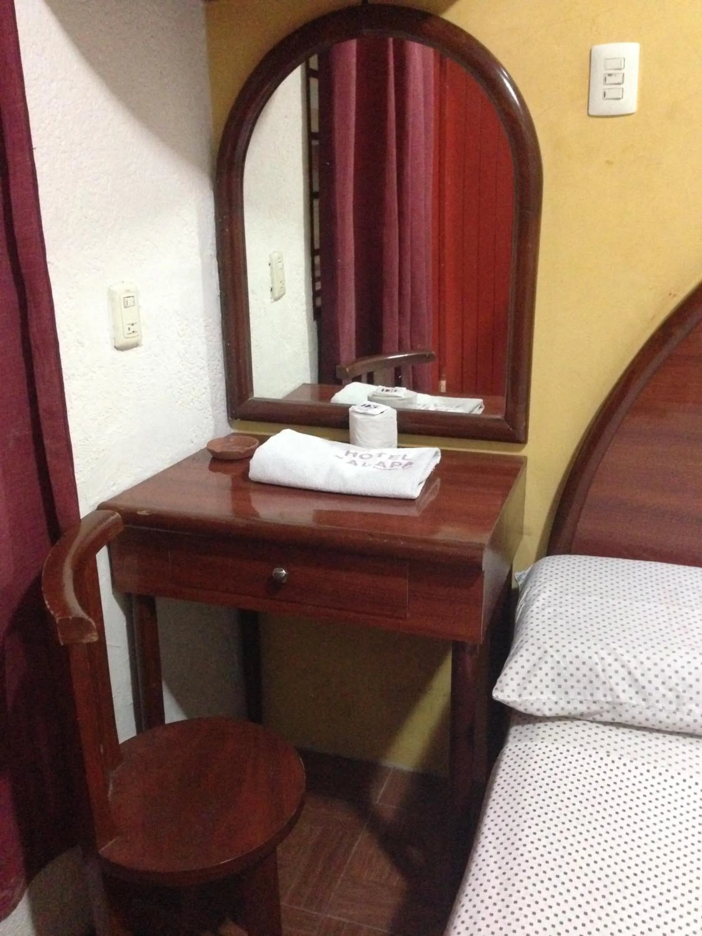 Decorative detail, Bed in Hotel Xalapa