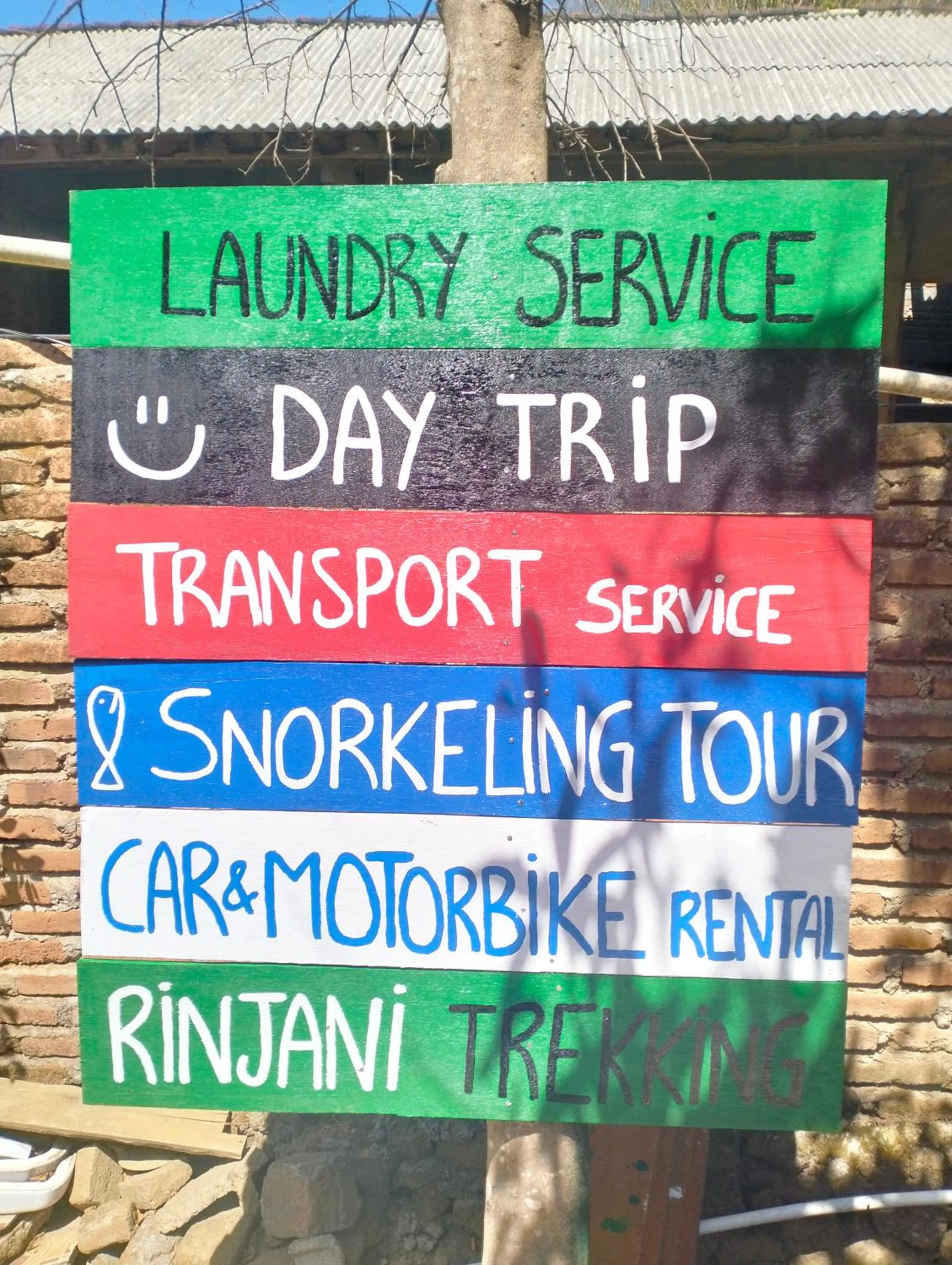 Text overlay in T&T Homestay